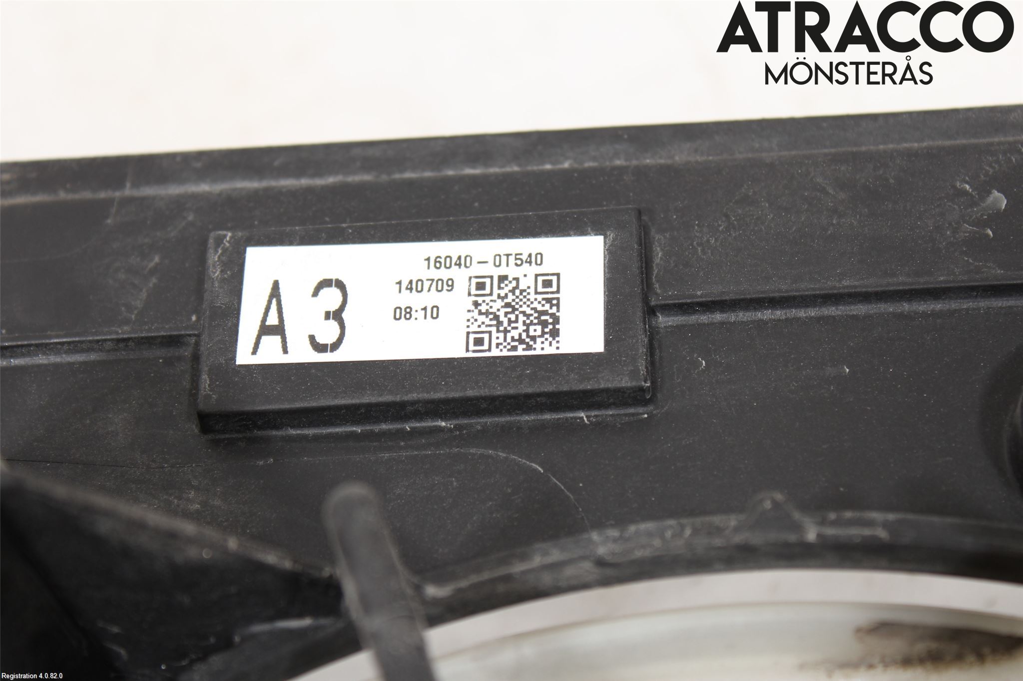 Toyota AURIS 13-19 Kylfläktkåpa