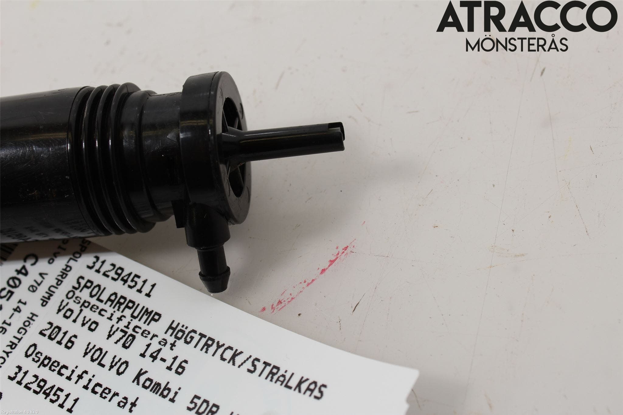 Volvo V70 14-16 Spolarpump Högtryck