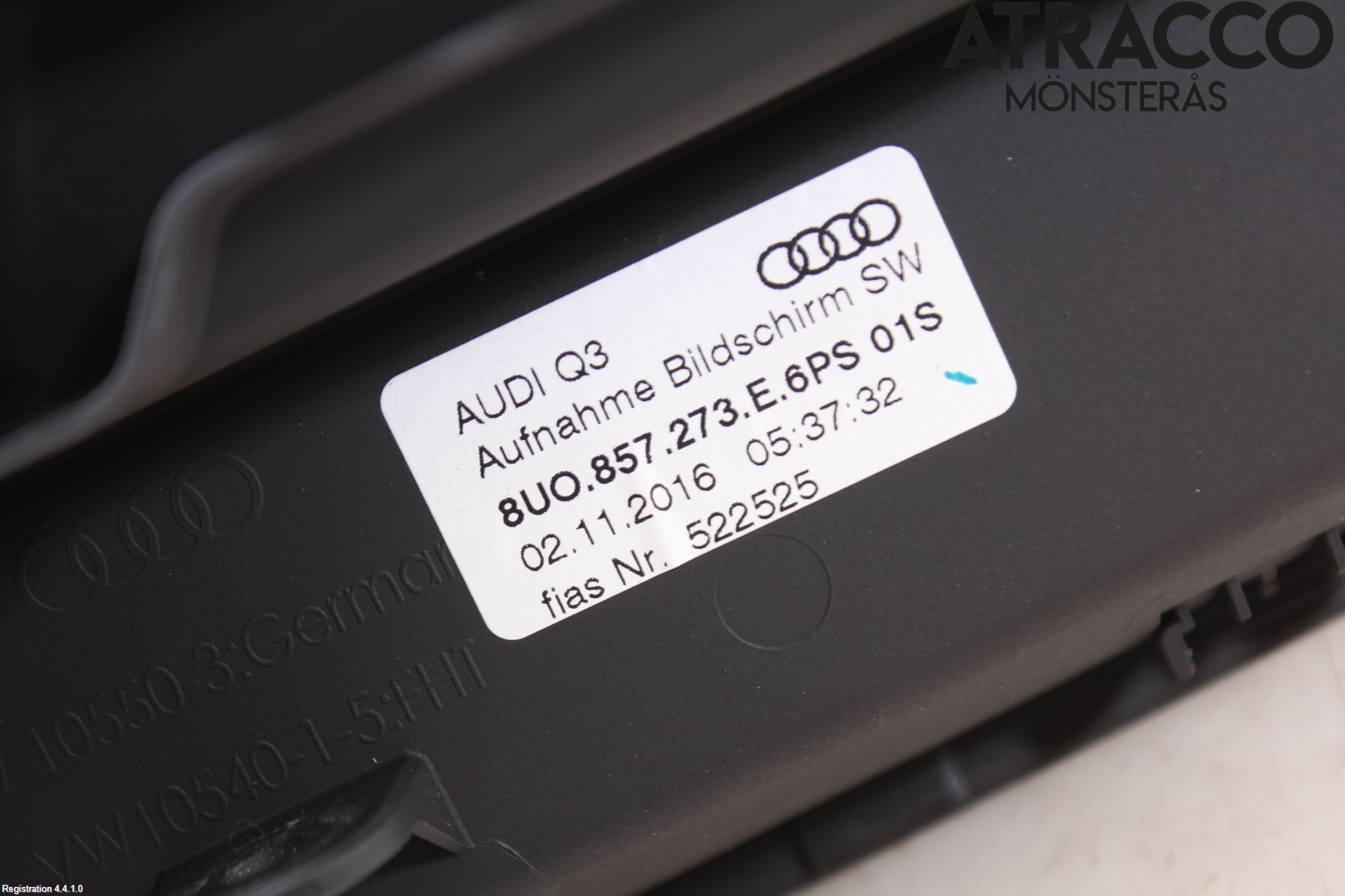 Audi Q3 8U 12-18 Multifunktionsdisplay