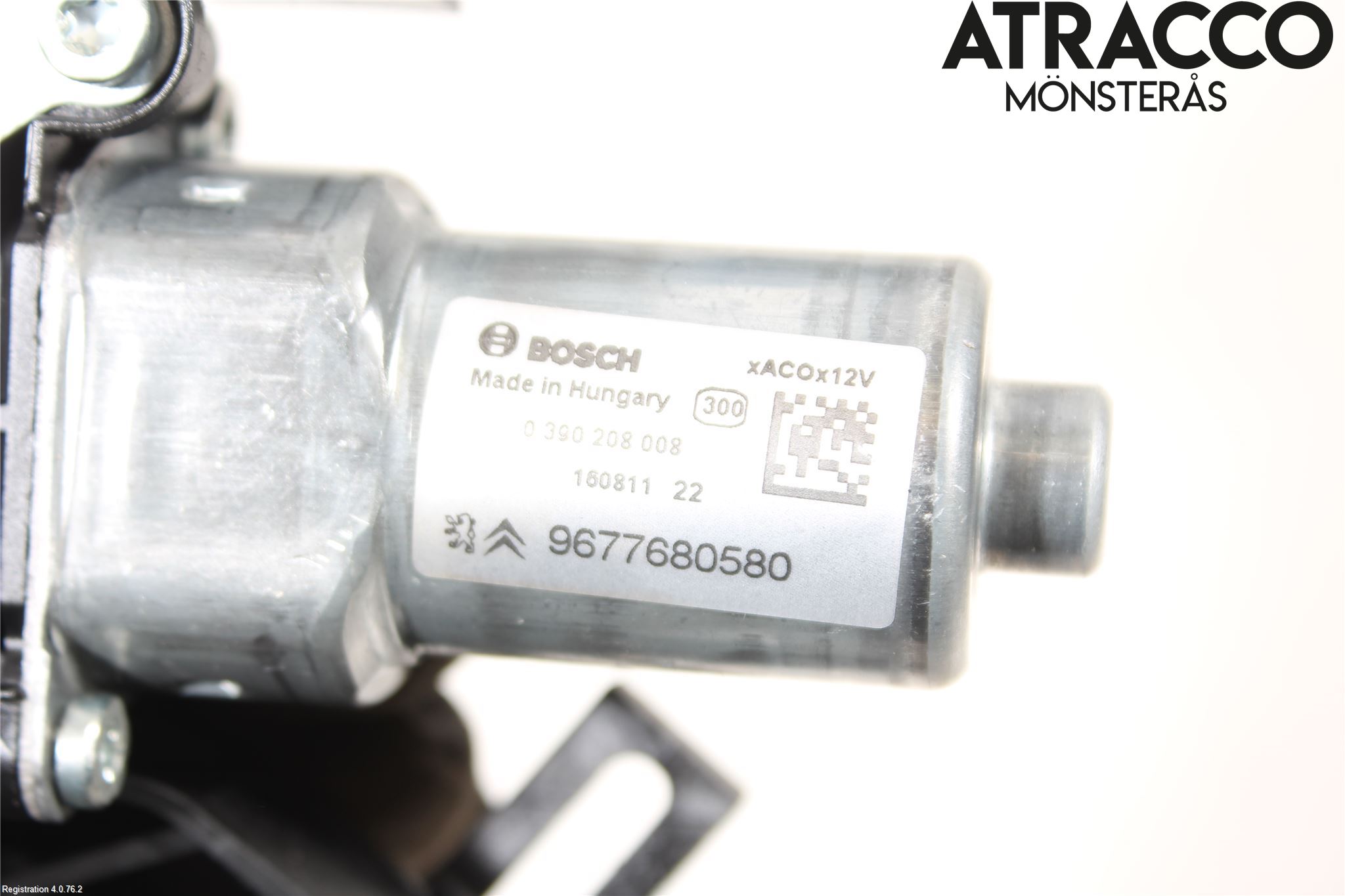 Citroen C4 GRAND PICASSO 14-18 Torkarmotor Baklucka