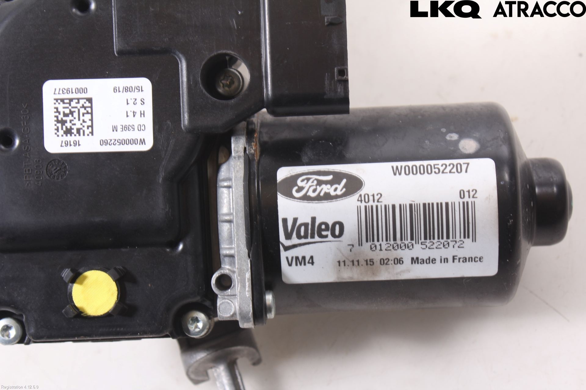 Ford S-MAX 15- Torkarmotor Vindruta