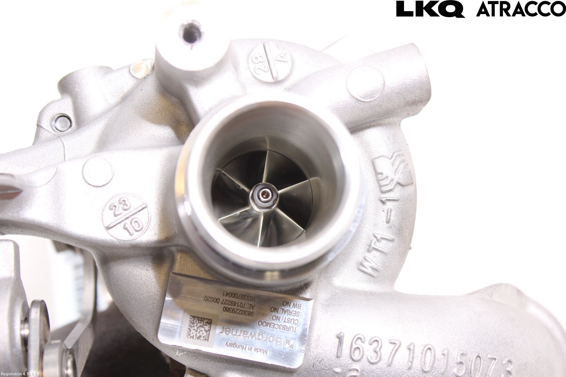 Opel CORSA F, CORSA-E 20- Turboaggregat