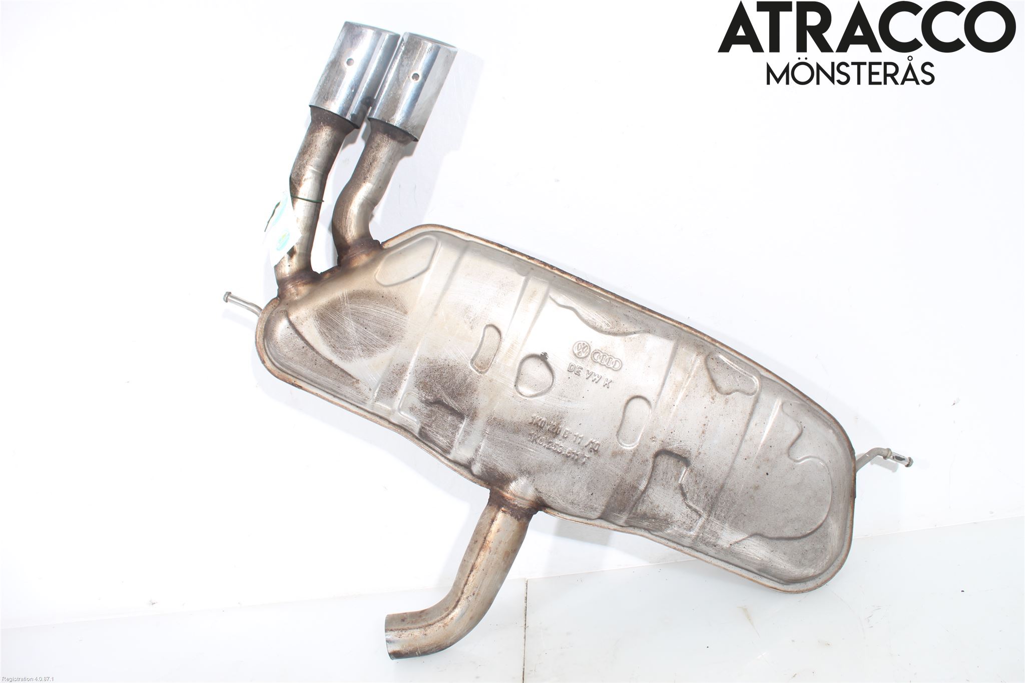 Audi A3/S3 05-13 Avgas Bakre Dämpare