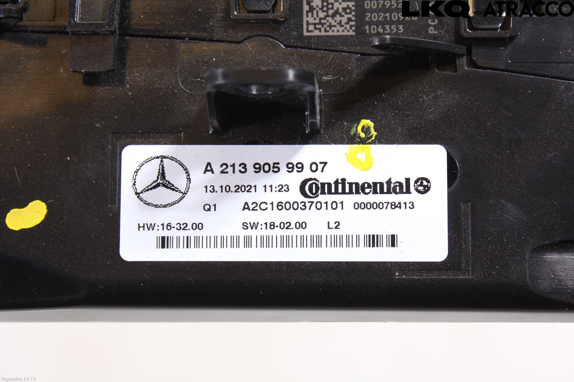 Mercedes-Benz MB E-KLASS (W213) 16-23 Ac Styrenhet Ac Manöveren