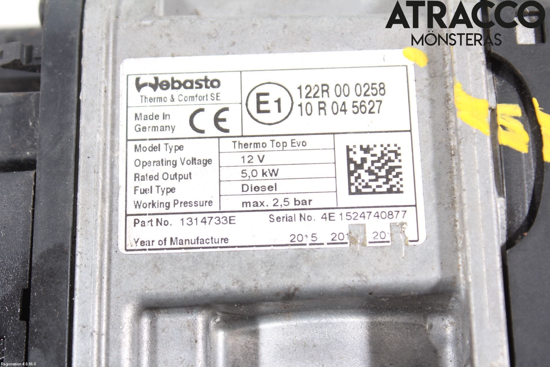 Opel ASTRA J 10-15 Dieselvärmare