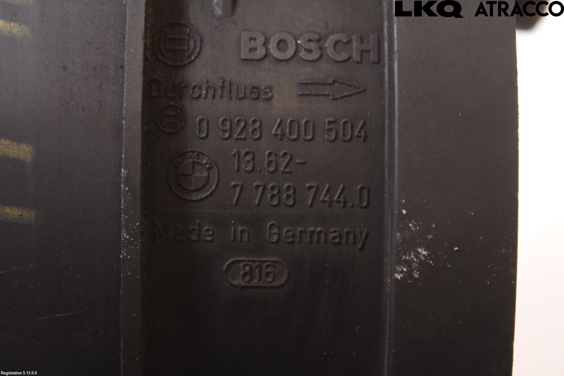 BMW 5 E60/61 Sed/Tou 02-10 Injluftmassamätare
