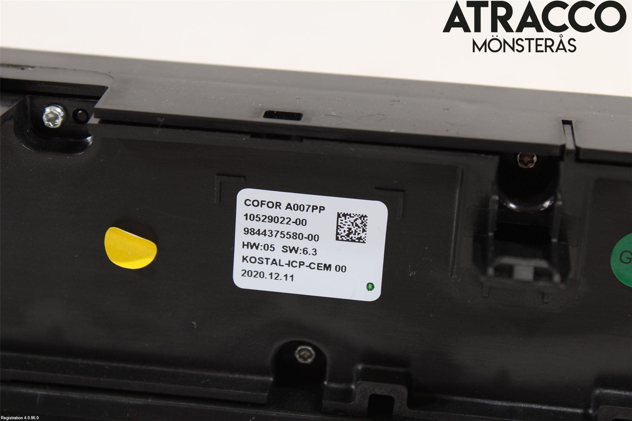 Citroen C4/E-C4 C4X/E-C4X III 21- Ac Styrenhet Ac Manöveren