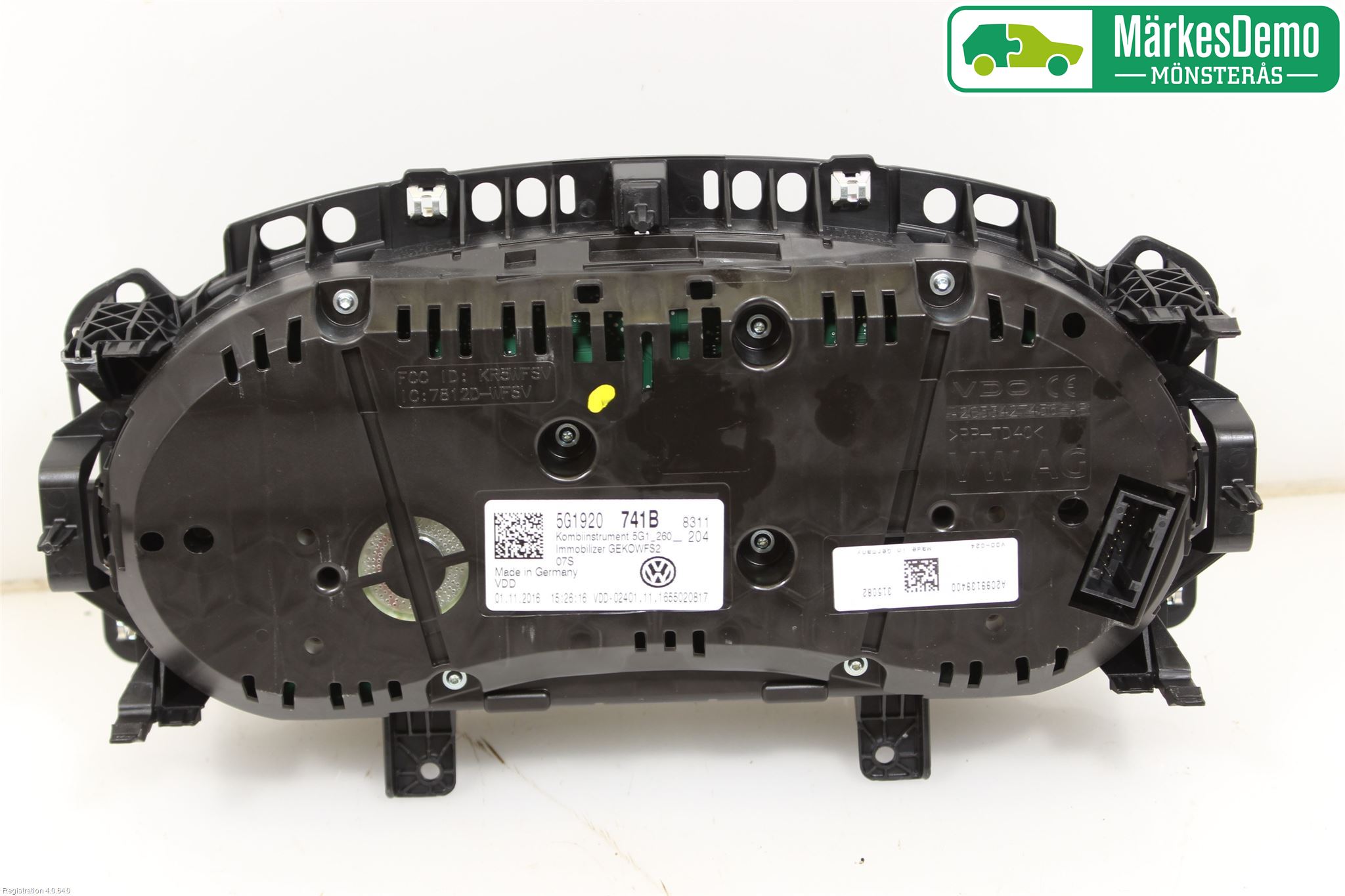 Volkswagen VW GOLF / E-GOLF VII 13-20 Instrument Komb