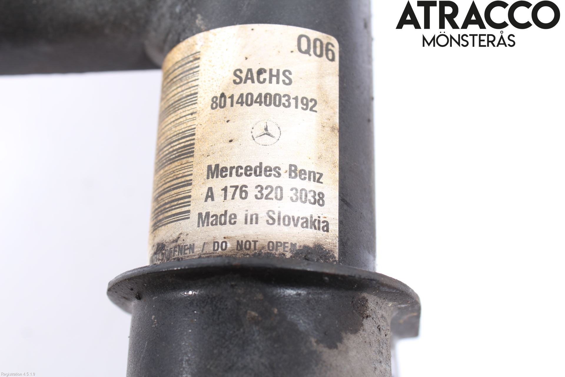 Mercedes-Benz MB CLA-KLASS (C117/X117) 13-19 Fjäderben Fram Höger