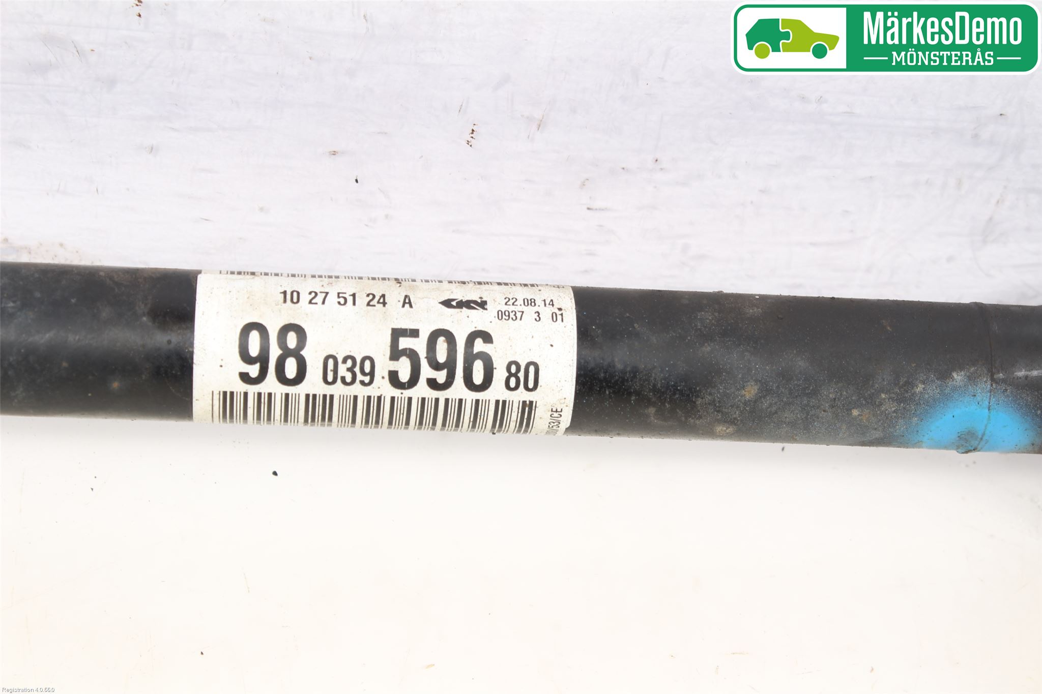 Peugeot 208 12-15 Drivaxel Fram Höger