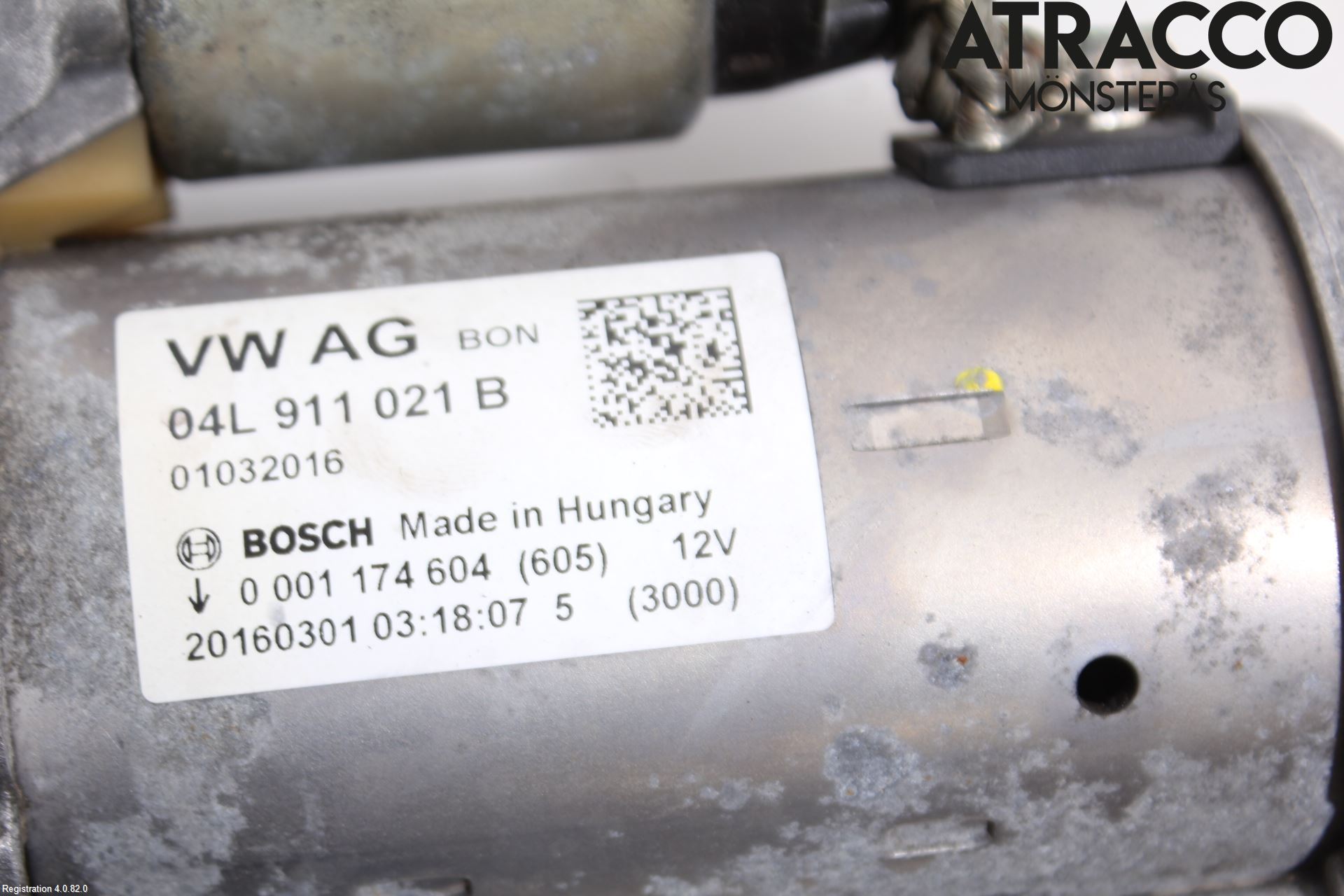 Audi A4/S4 B9 16-19 Startmotor Diesel