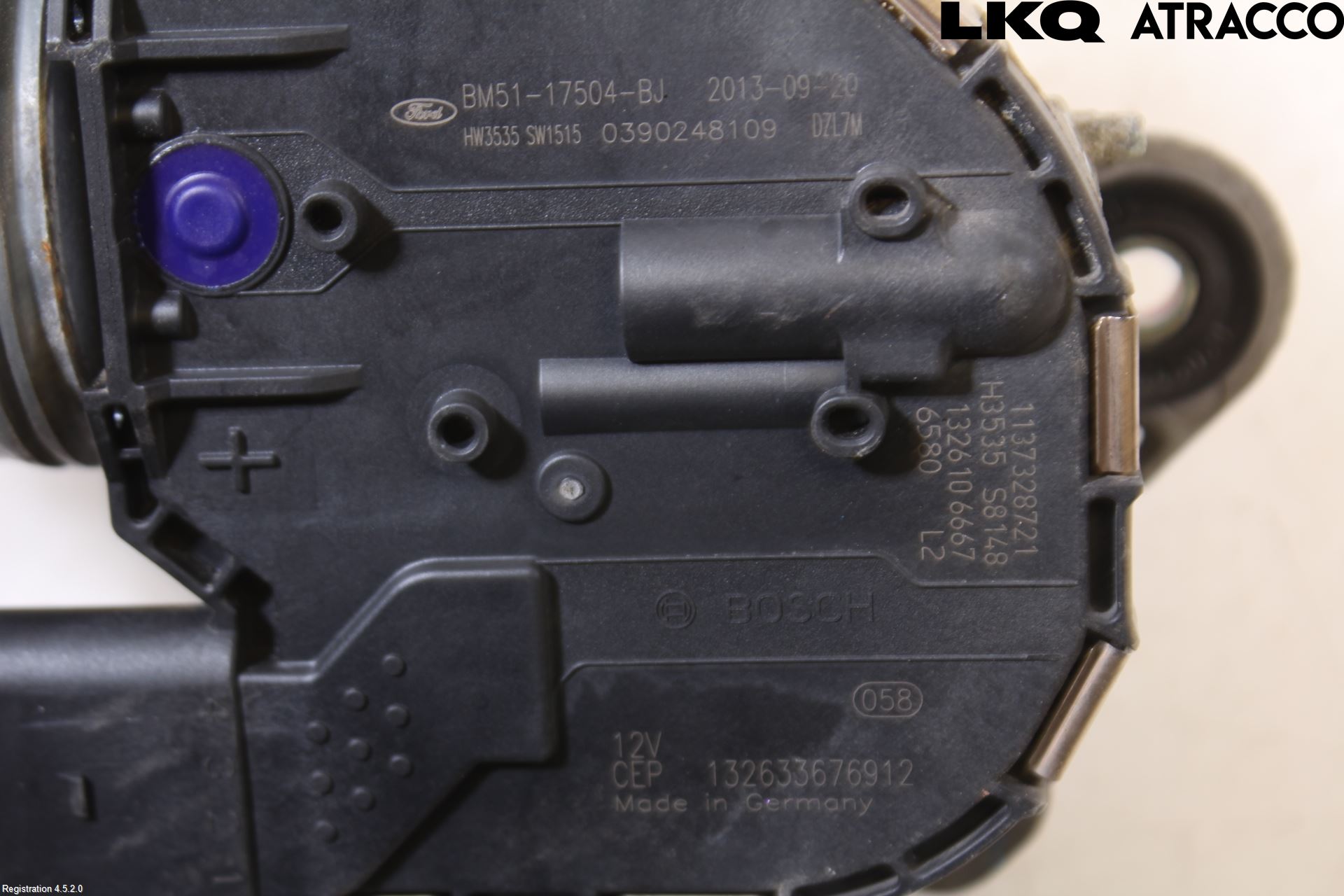 Ford FOCUS 11-14 Torkarmotor Vindruta