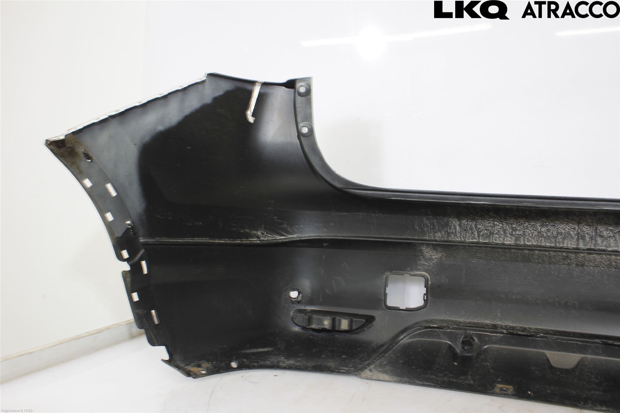 Nissan QASHQAI 14-17 Stötfångarbeklädnad Bak