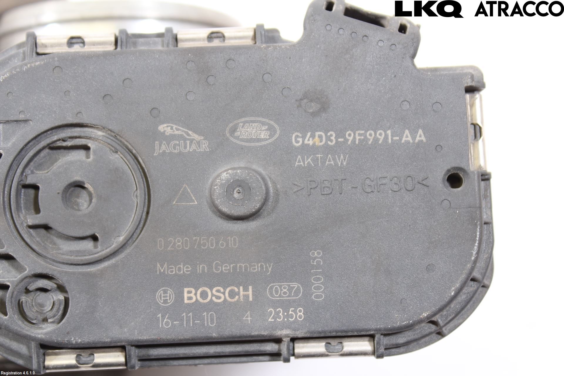 Jaguar F-PACE Injspjällhus