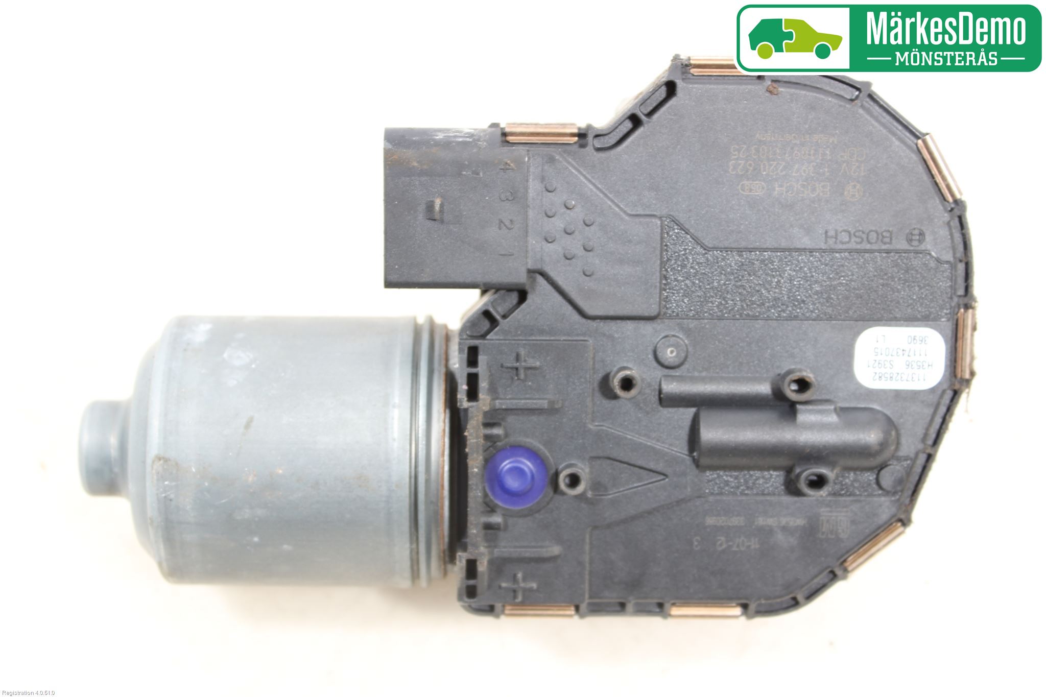 Opel ASTRA J 10-15 Torkarmotor Vindruta