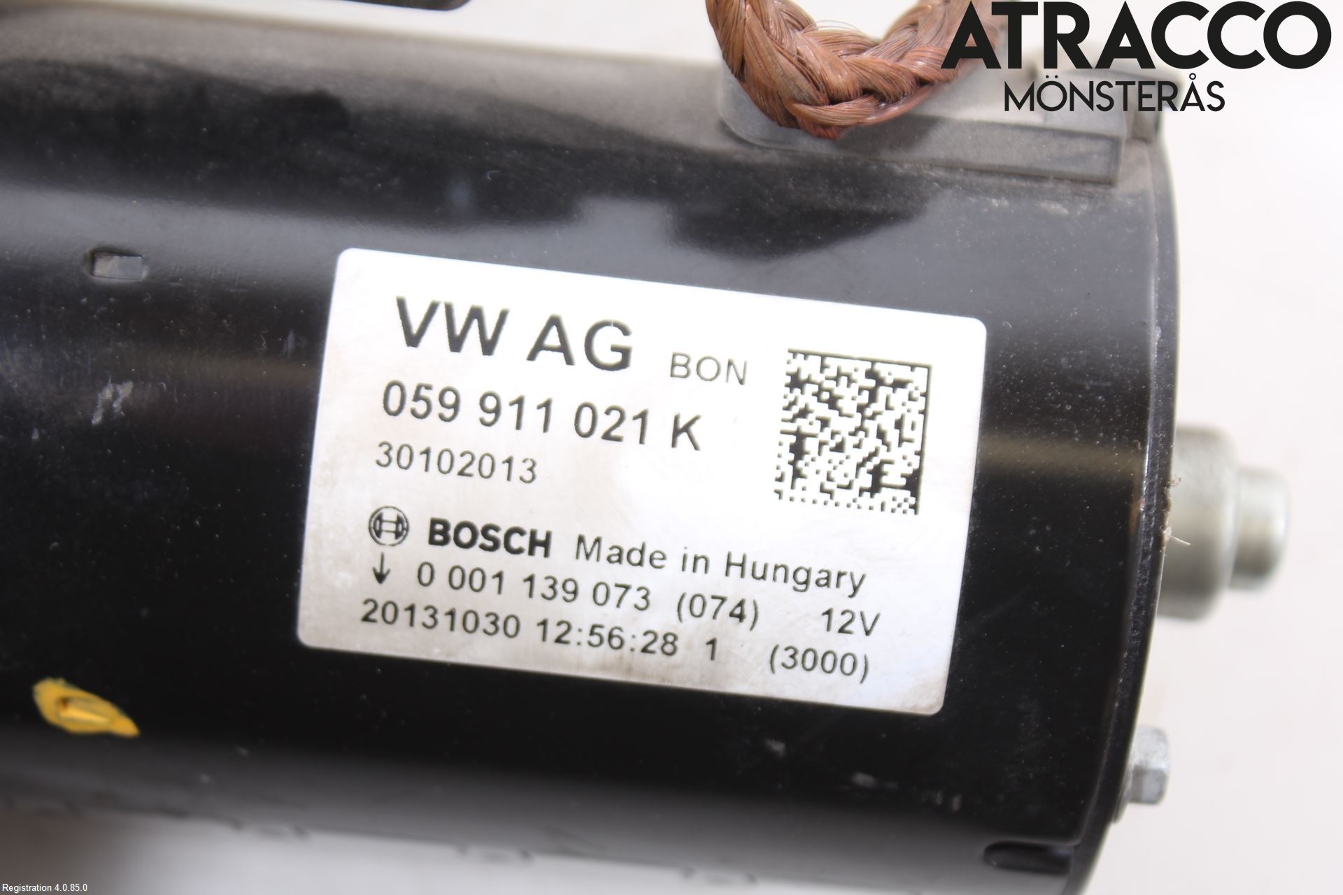 Audi A6/S6 4G 11-18 Startmotor Diesel