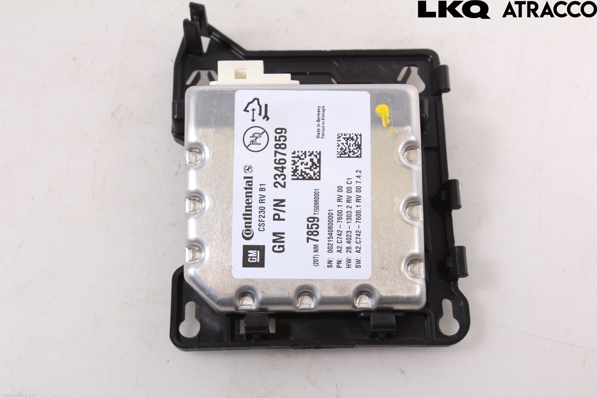 Cadillac  Sensor Aktivt Kollisionsskydd