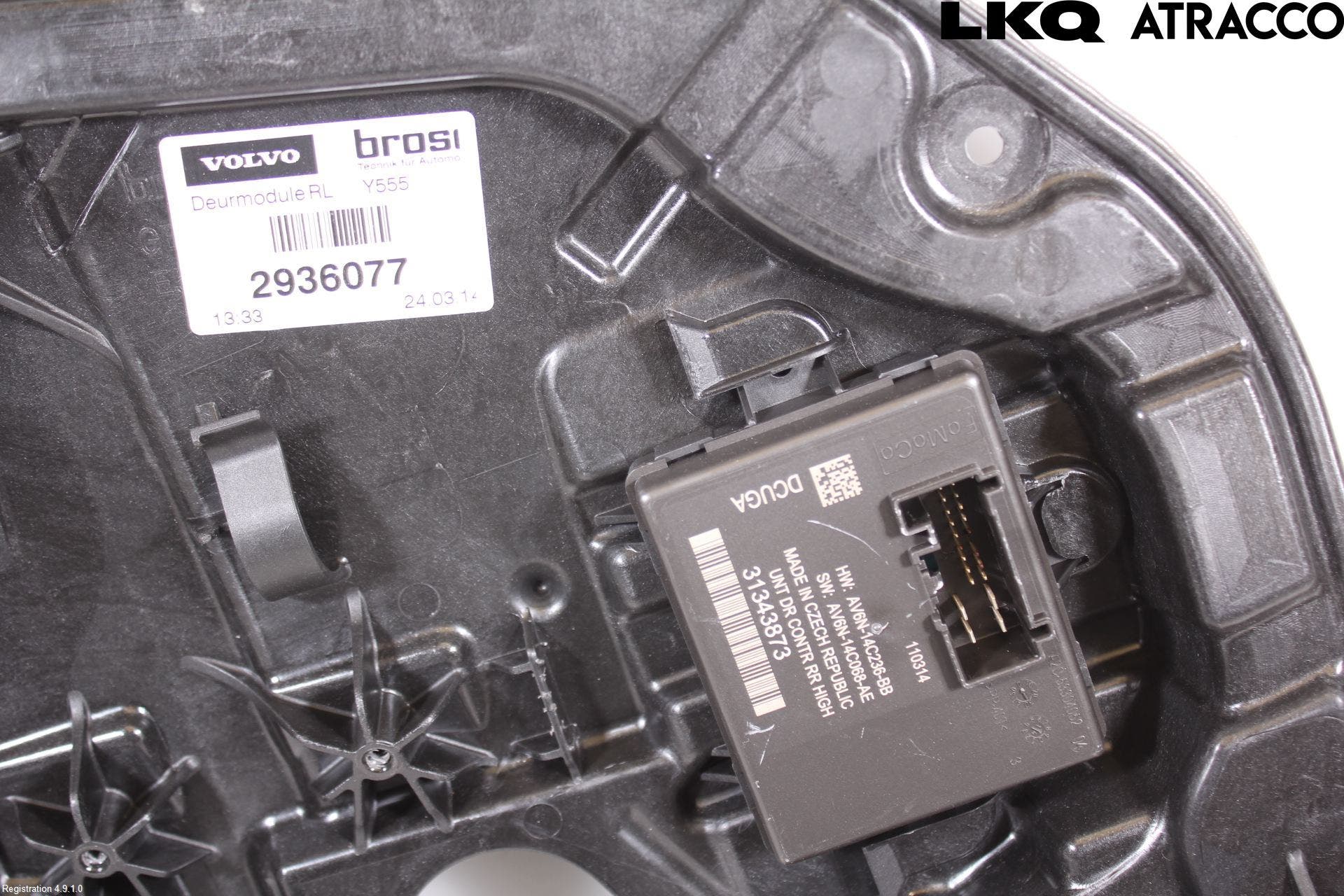 Volvo V40 12-19 Fönsterhiss El Kompl