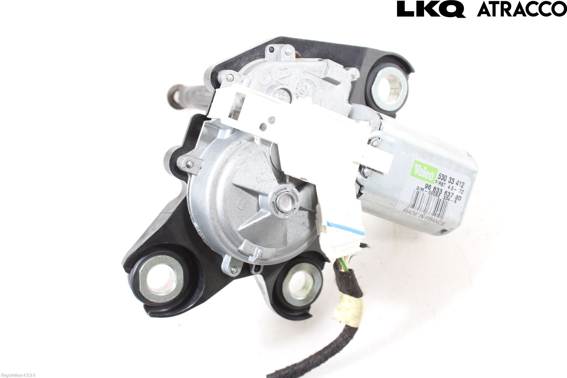 Peugeot PARTNER 16-18 Torkarmotor Baklucka