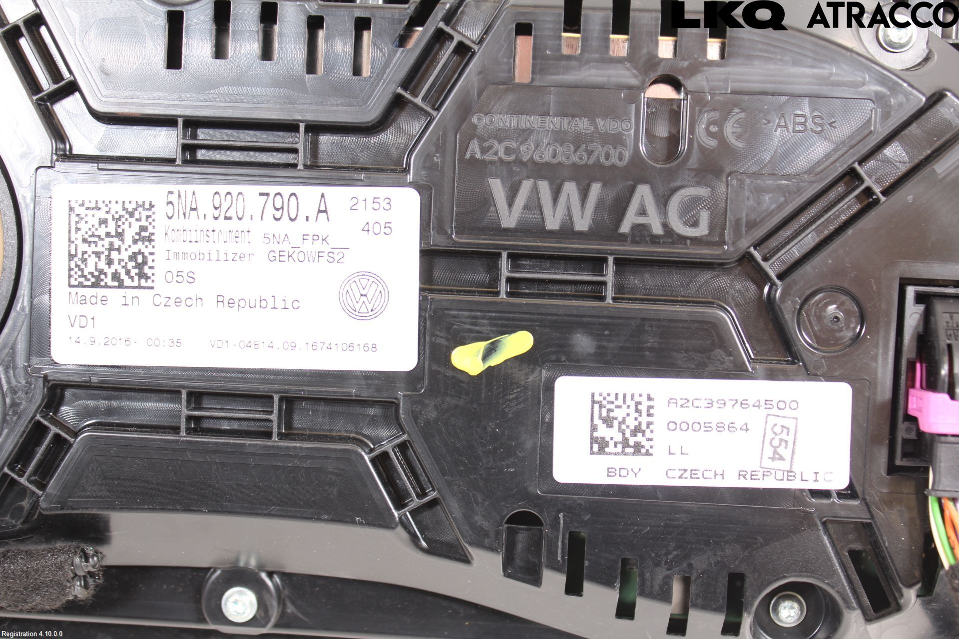 Volkswagen VW TIGUAN 16-24 Instrument Komb
