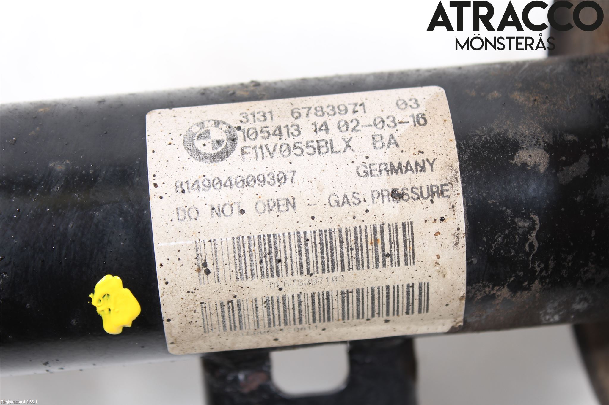 BMW 5 F10/F11/F18 09-17 Fjäderben Fram Vänster