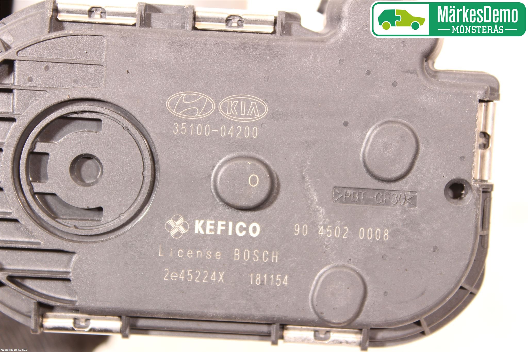 Kia RIO 12-16 Injspjällhus