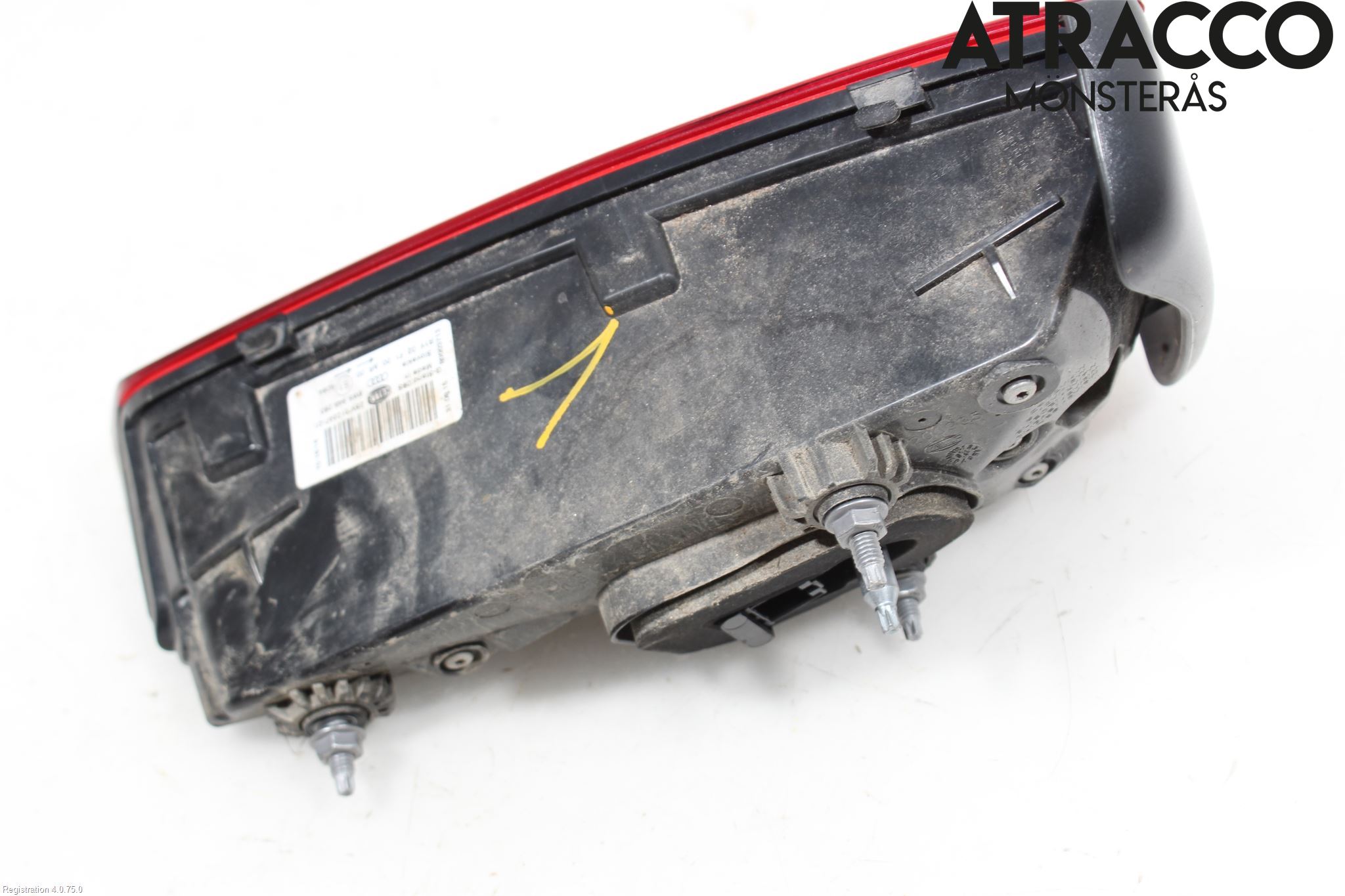 Audi A4/S4 B9 16-19 Bakljus Lucka Vä