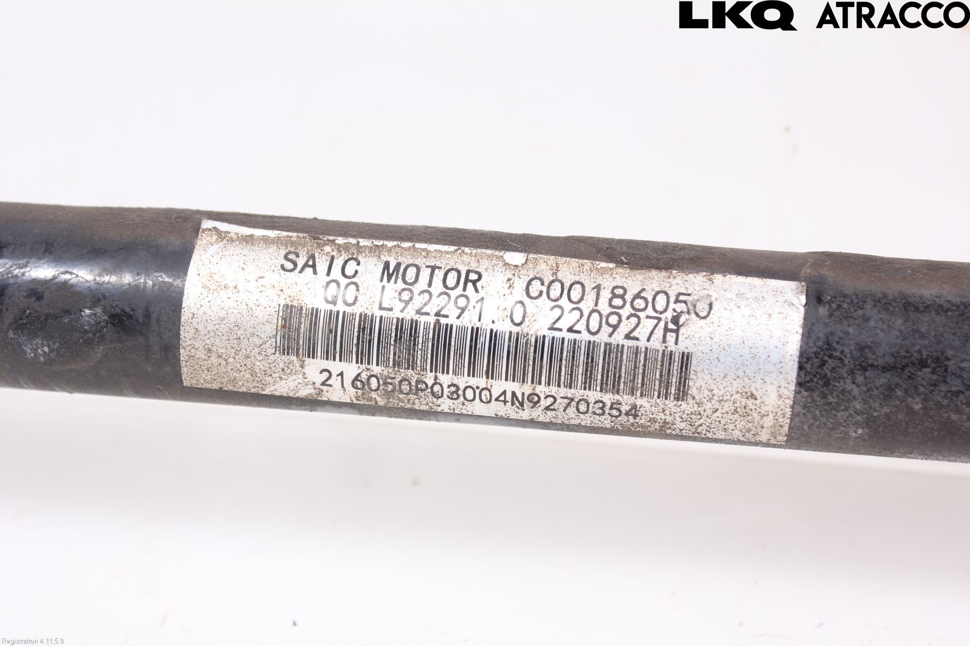 Maxus E-DELIVER3 EV30 20- Drivaxel Fram Vänster