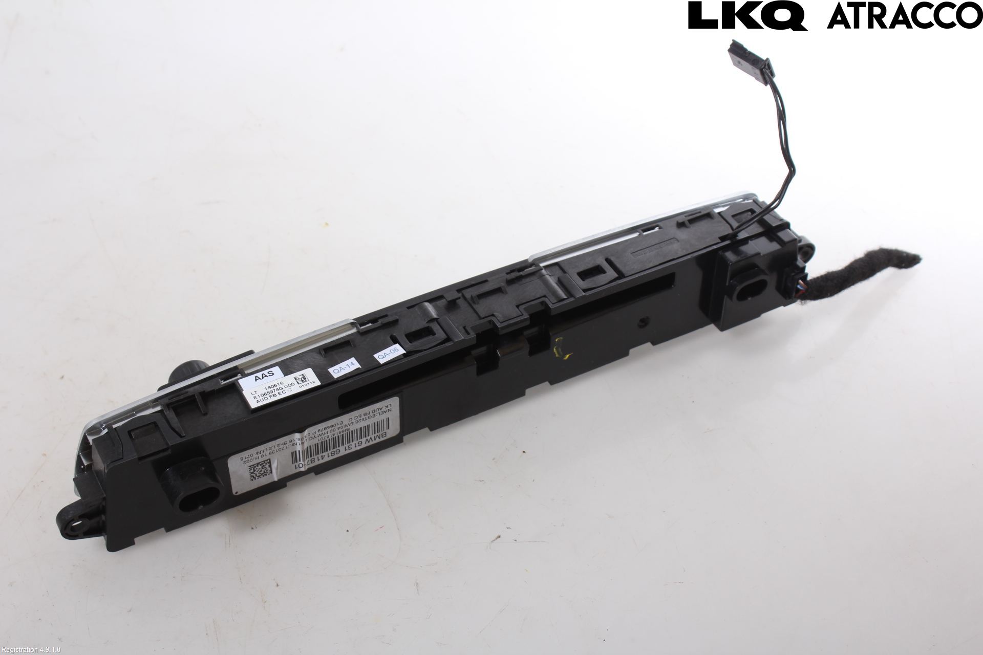 BMW 1 F20/F21 11-19 Cd Radio - Multimediapanel