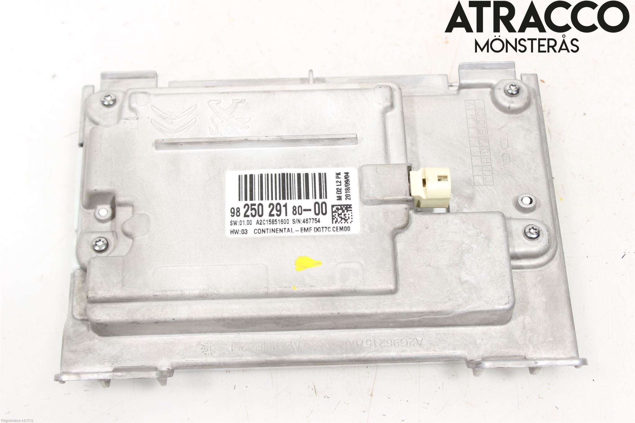 Peugeot 2008 13-20 Bildskärm