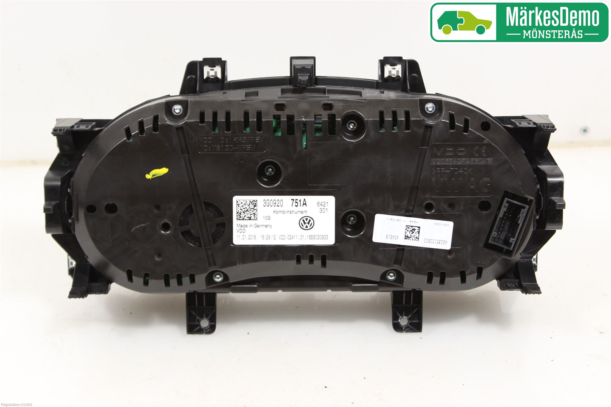 Volkswagen VW PASSAT 15-19 Instrument Komb