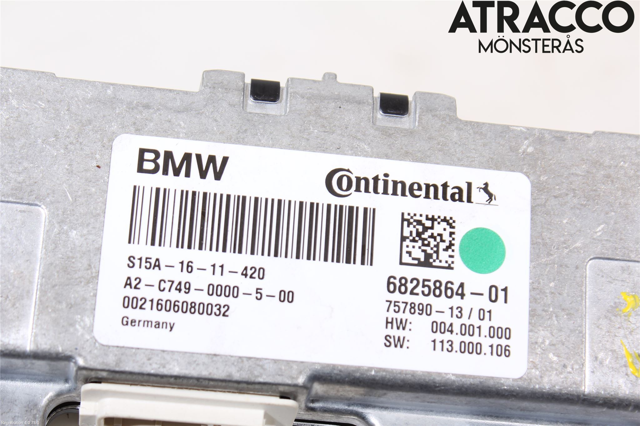 BMW 5 G30/G31/F90 17-23 Sensor Aktivt Kollisionsskydd