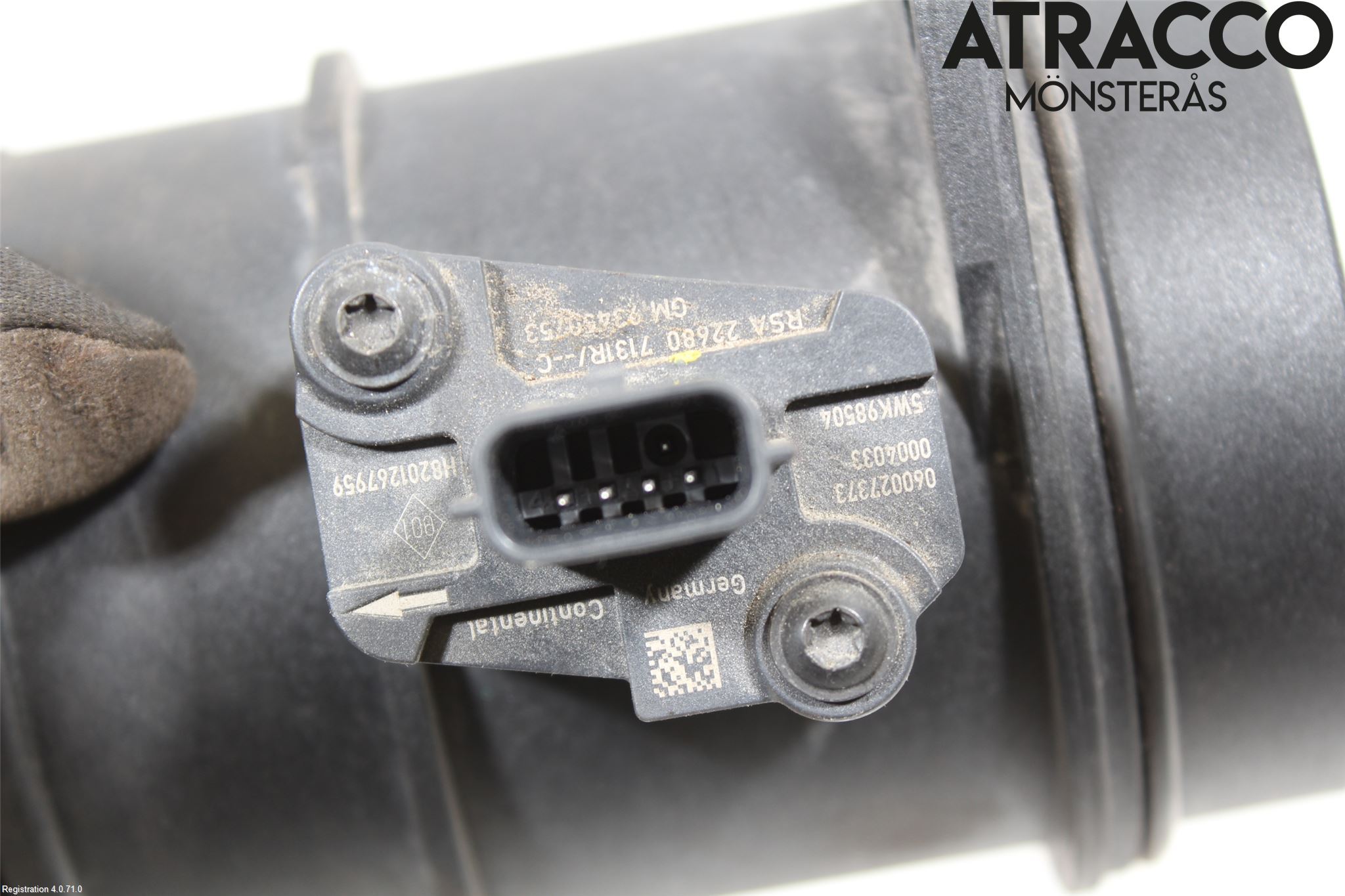 Renault MASTER III 15-20 Injluftmassamätare