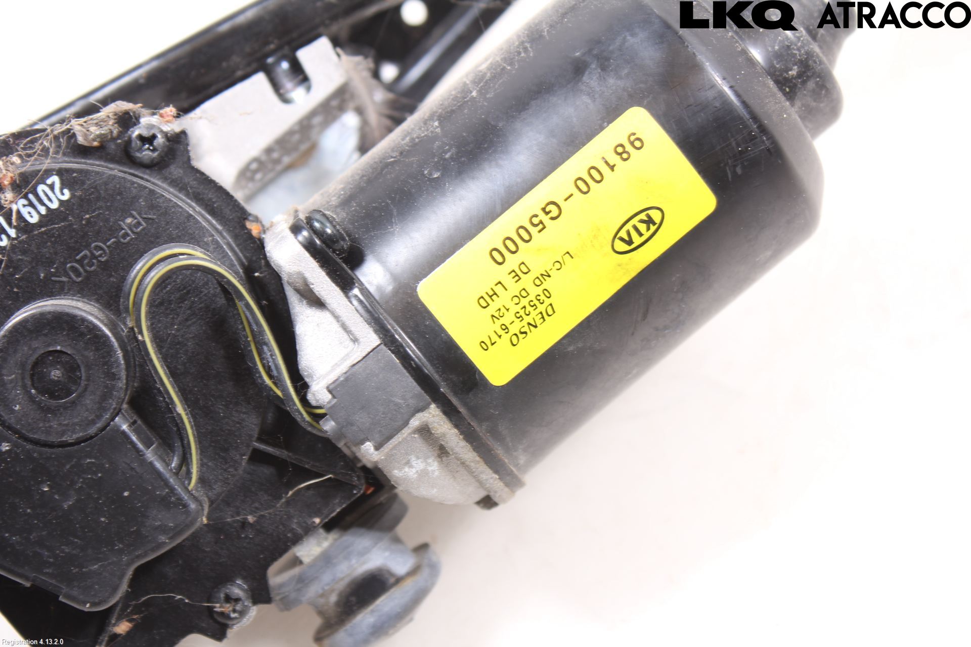 Kia NIRO (DE) 17-22 Torkarmotor Vindruta
