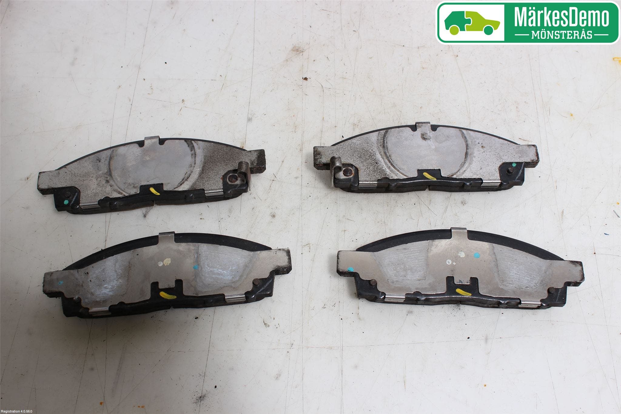 Fiat FULLBACK 16-19 Bromsbelägg Fram