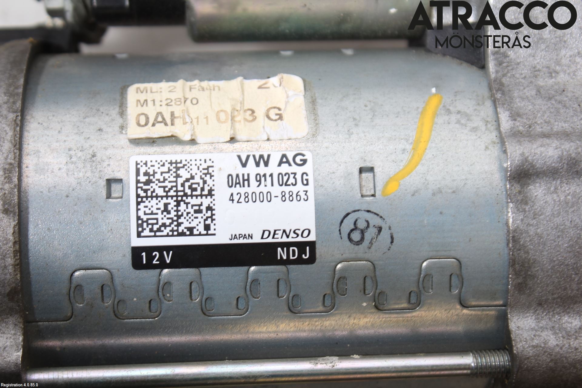 Volkswagen VW GOLF / E-GOLF VII 13-20 Startmotor