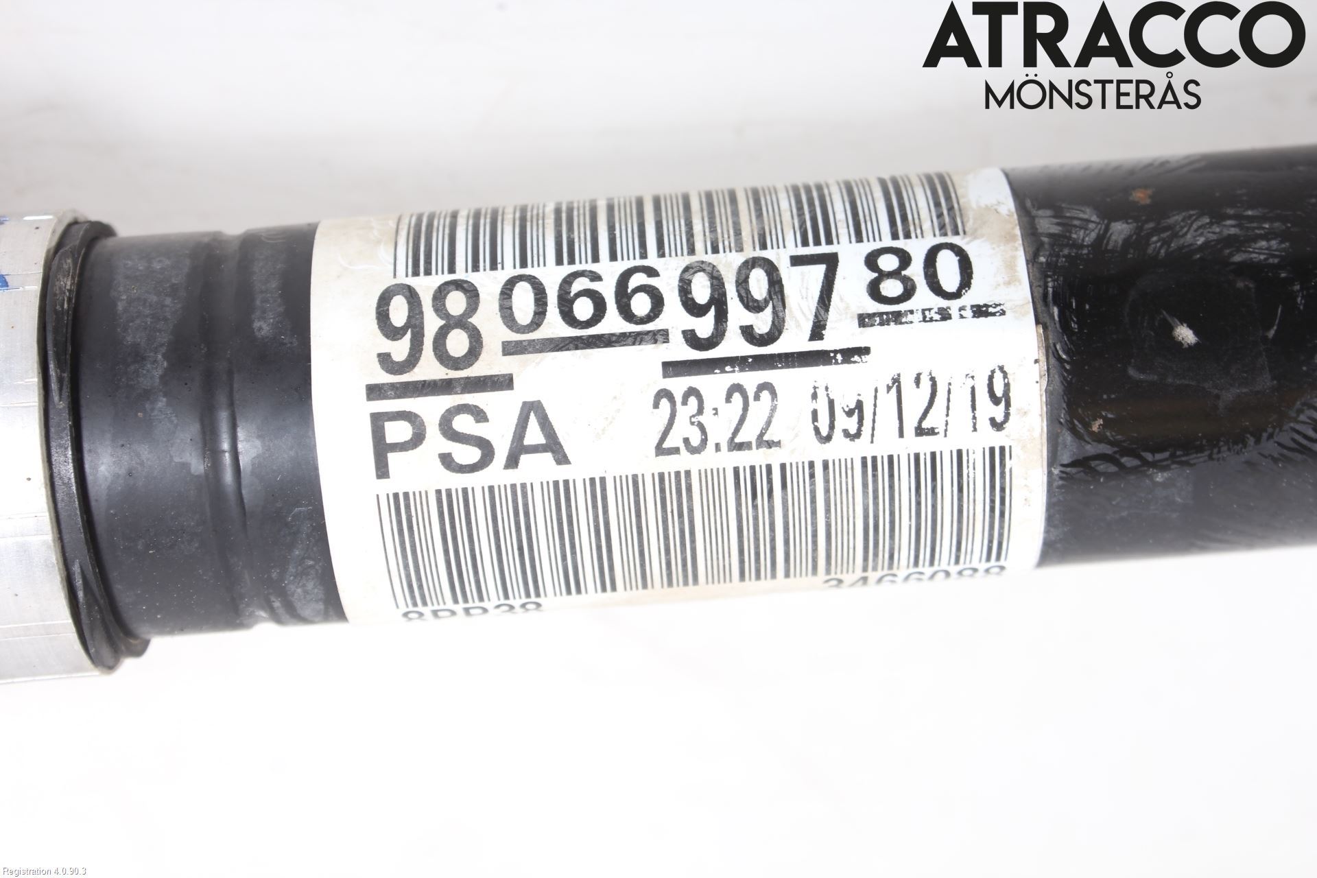 Citroen BERLINGO/E-BERLINGO 19- Drivaxel Fram Höger