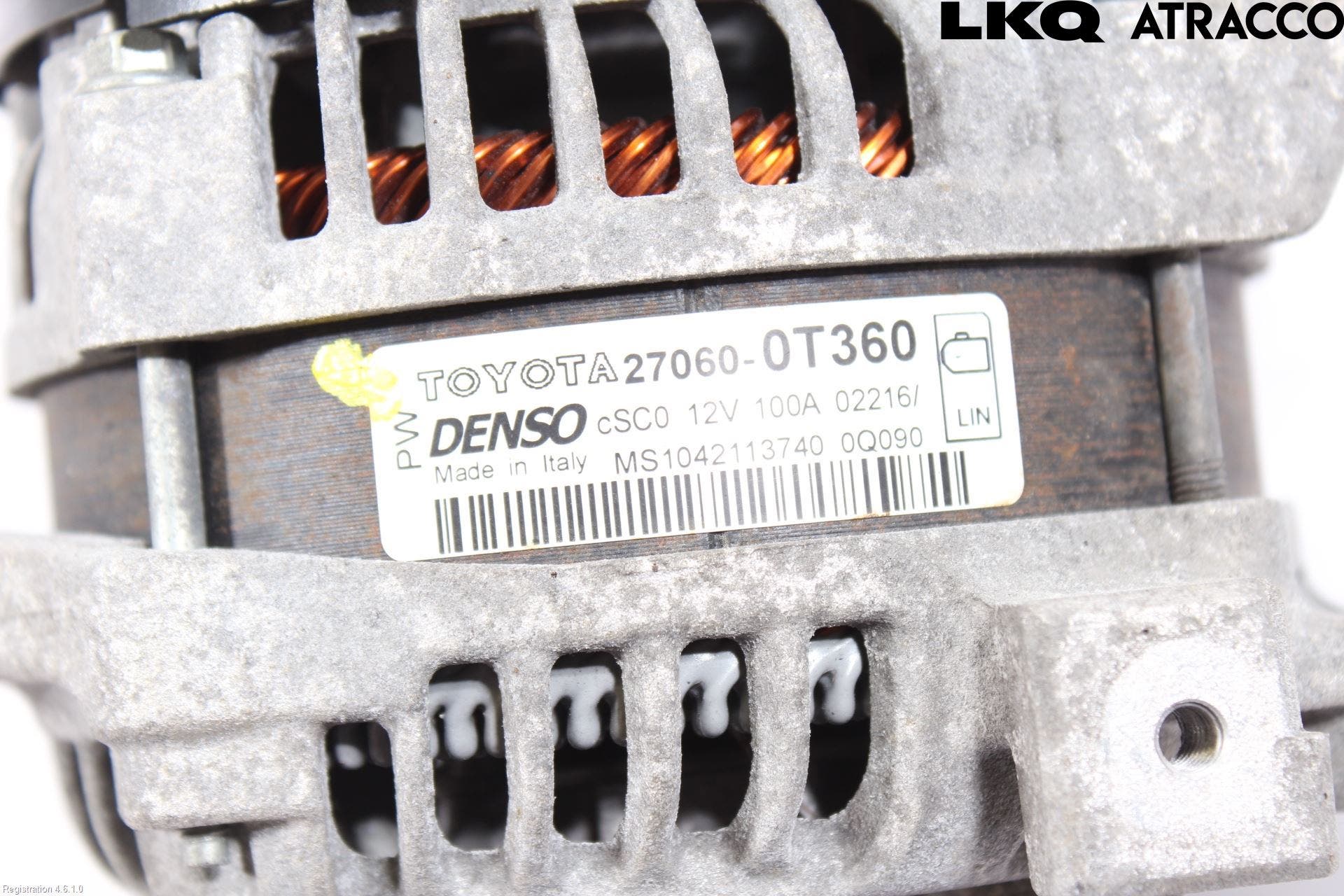 Toyota AVENSIS 16-18 Generator