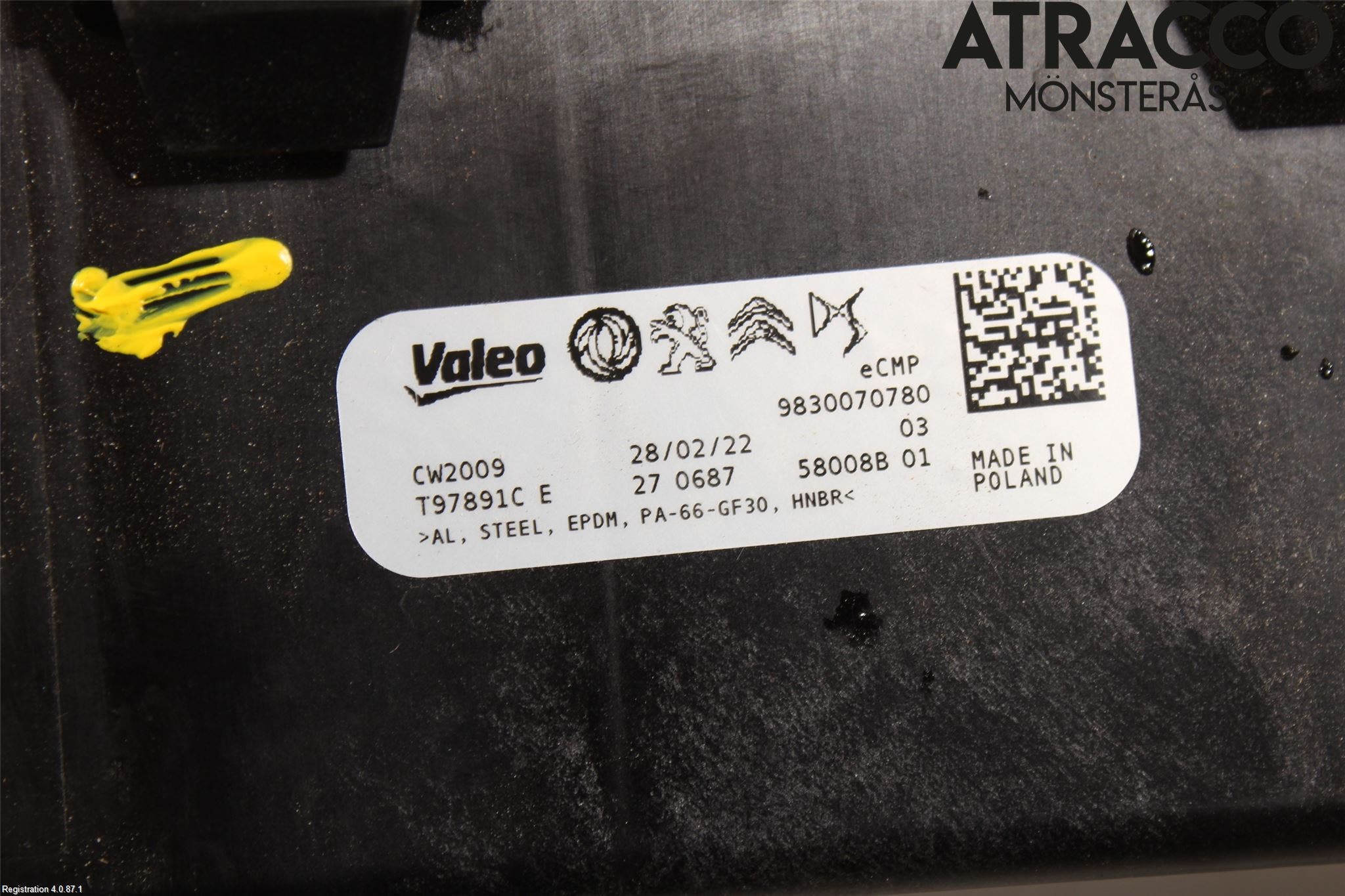 Citroen C4/E-C4 C4X/E-C4X III 21- Ac Övrigt