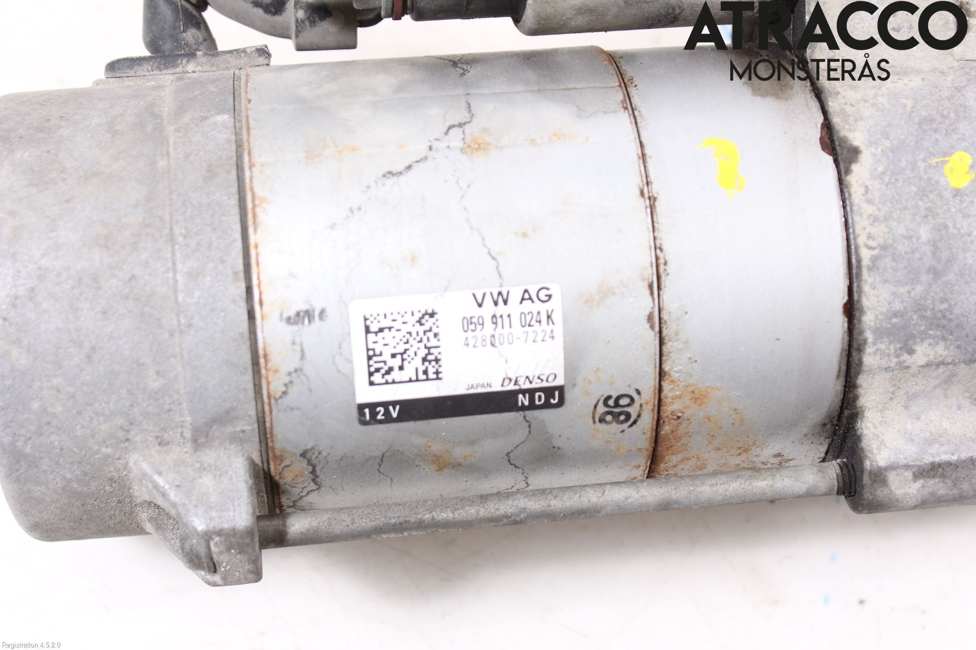 Volkswagen VW TOUAREG 7P 11-18 Startmotor Diesel