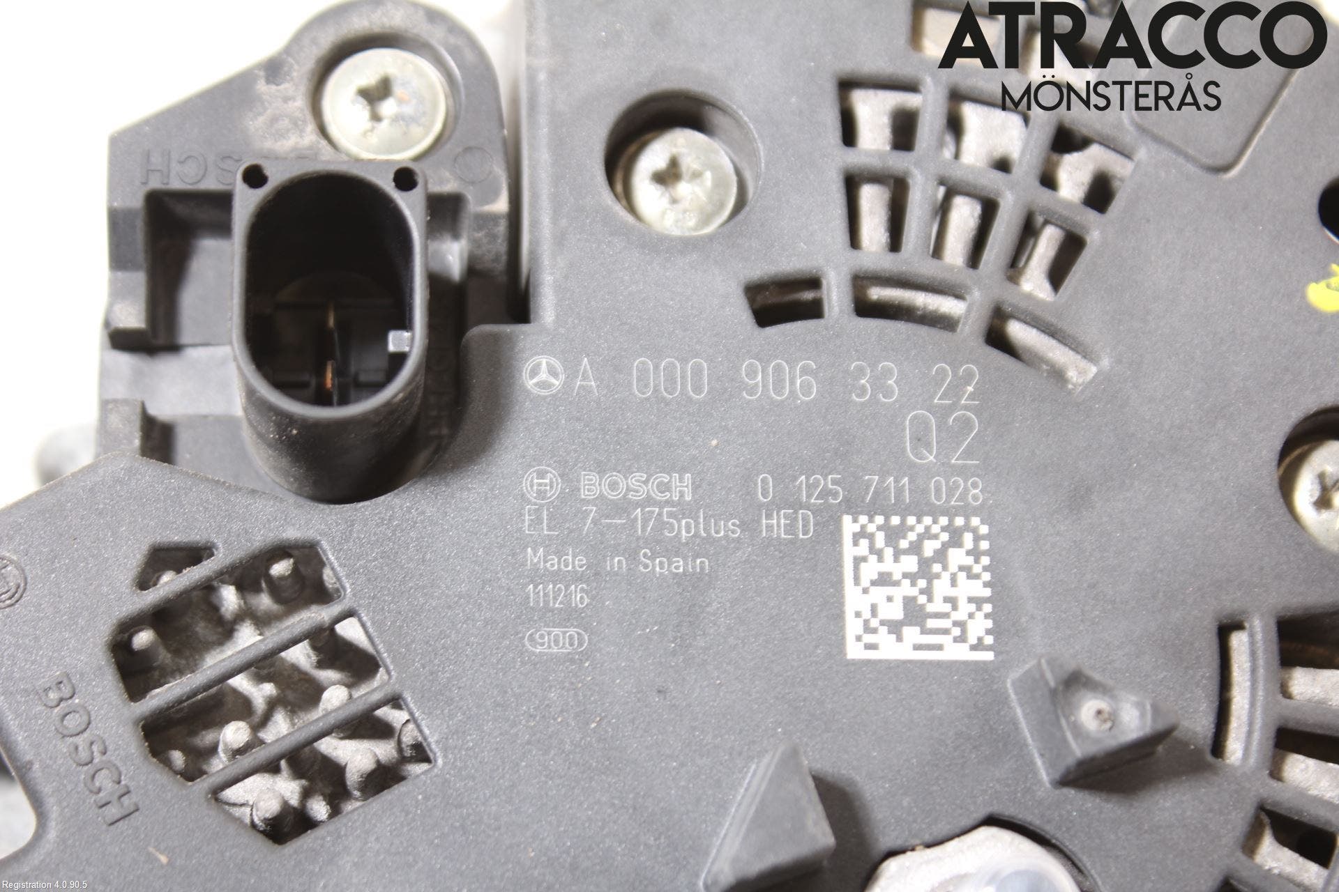 Mercedes-Benz MB B-KLASS (W246/W242) 12-19 Generator