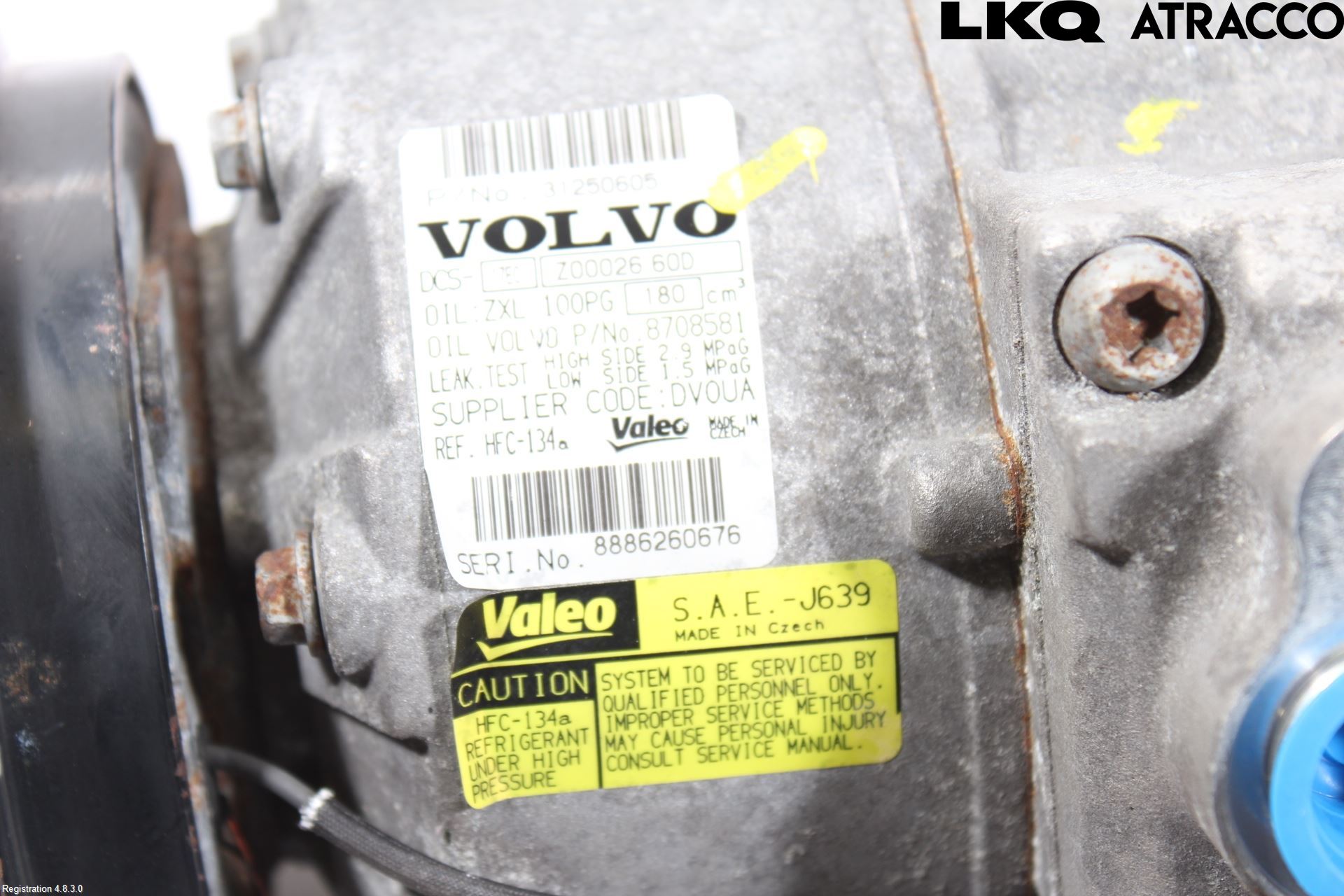 Volvo XC90 07-14 Ac Kompressor