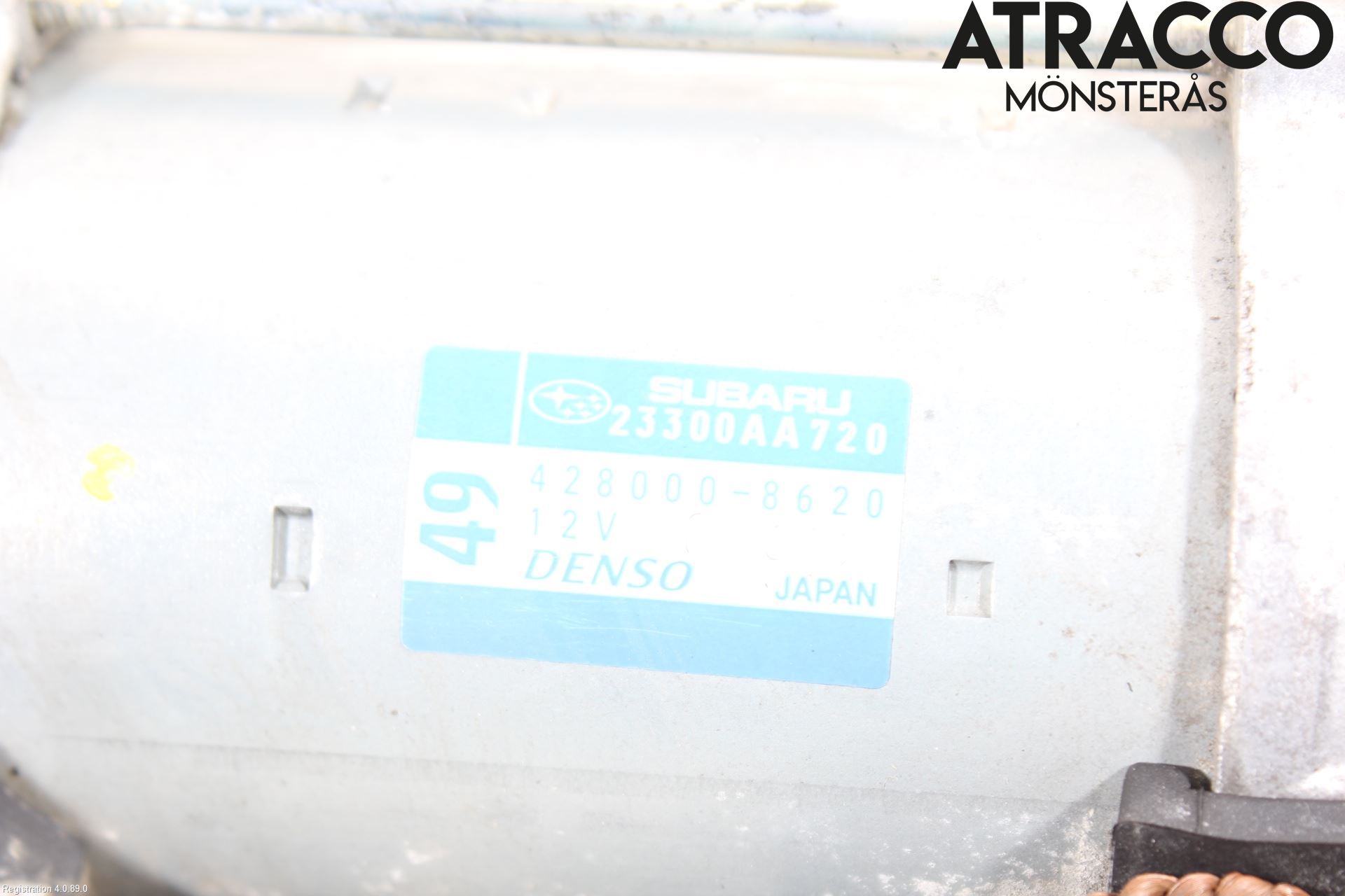 Subaru BRZ Startmotor