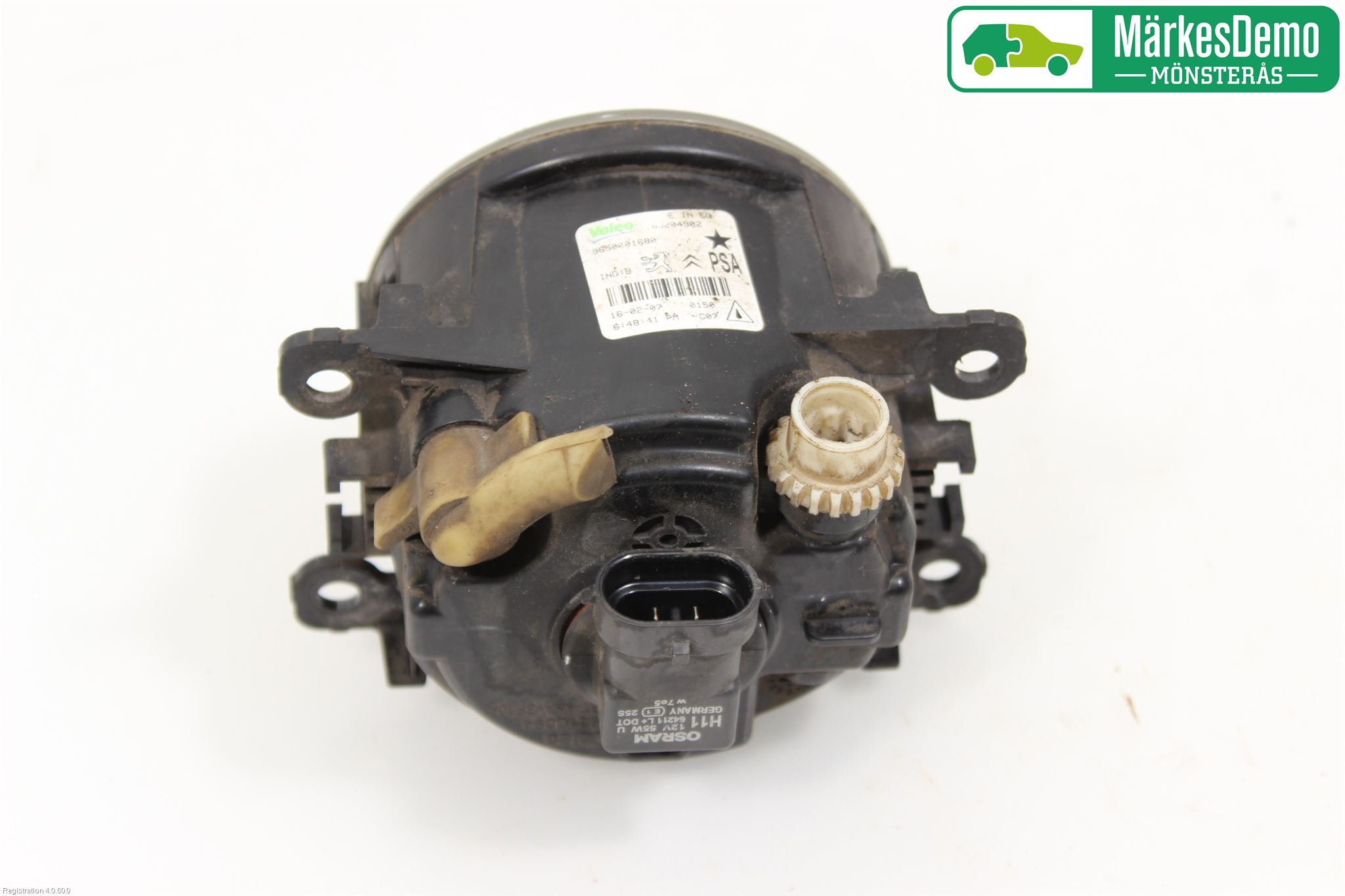 Peugeot 207 Dimljus-Varselljus Fram