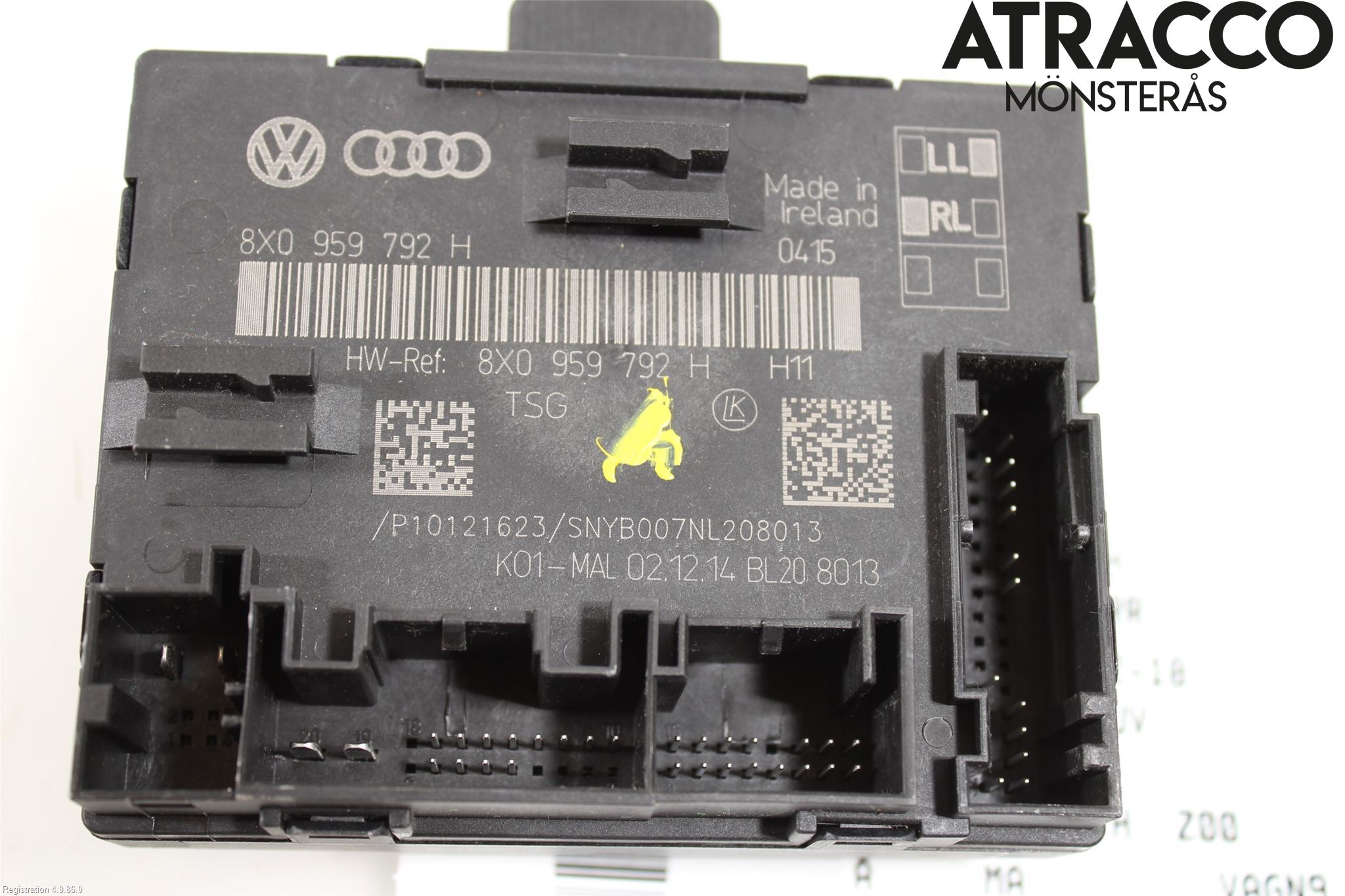 Audi Q3 8U 12-18 Styrenhet Dörr