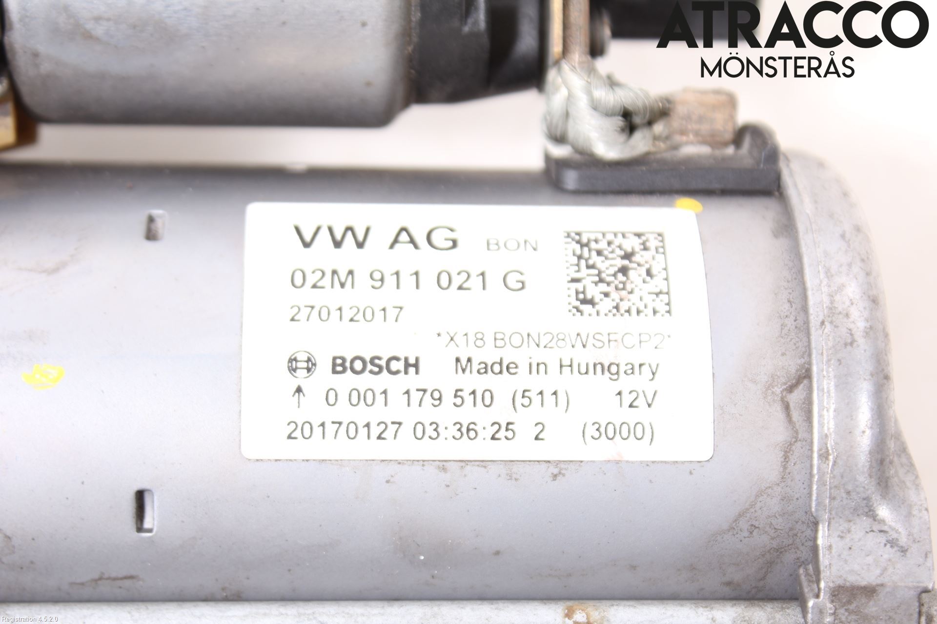 Volkswagen VW UP! / E-UP! Startmotor