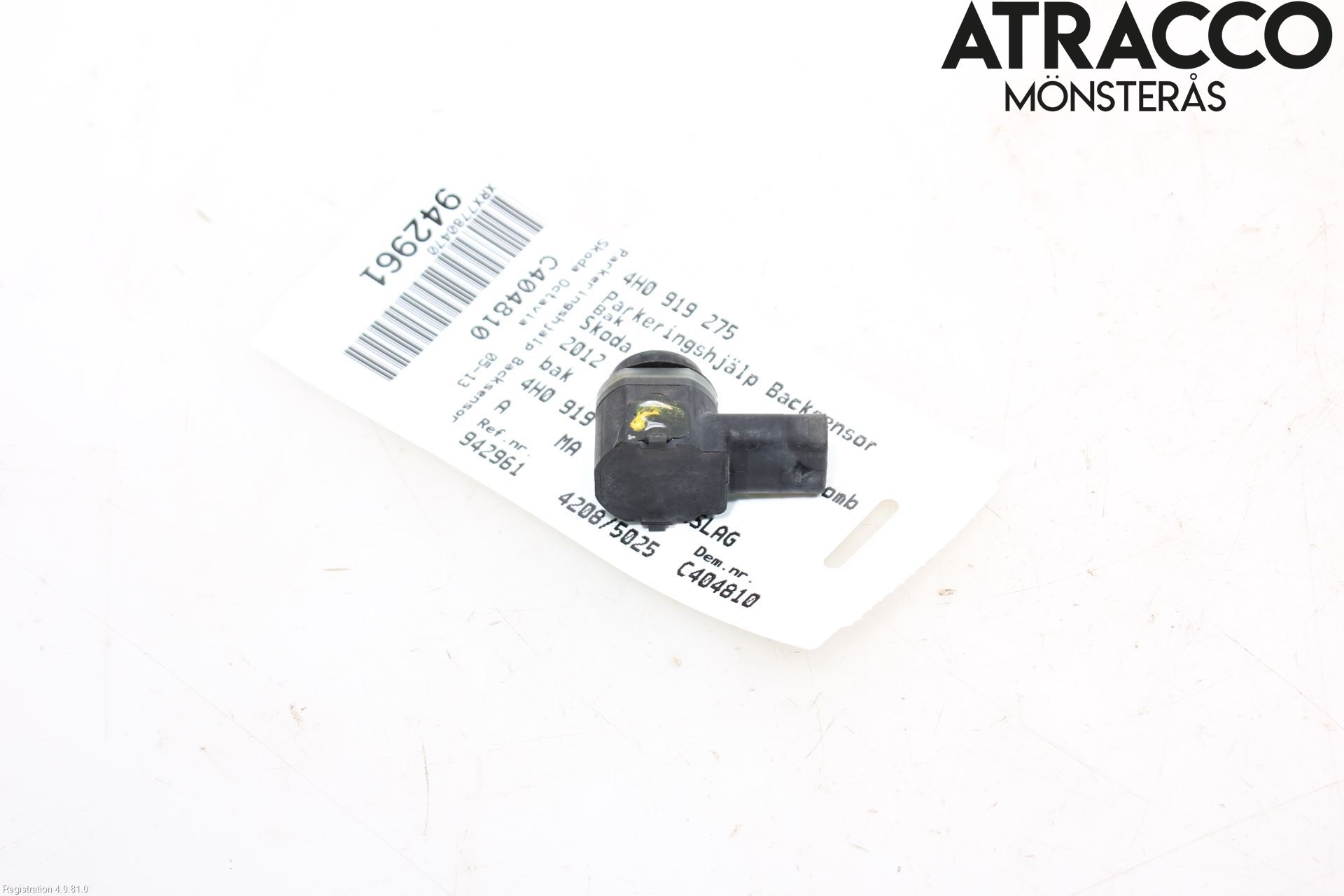 Skoda OCTAVIA (1Z) 05-13 Parkeringshjälp Backsensor