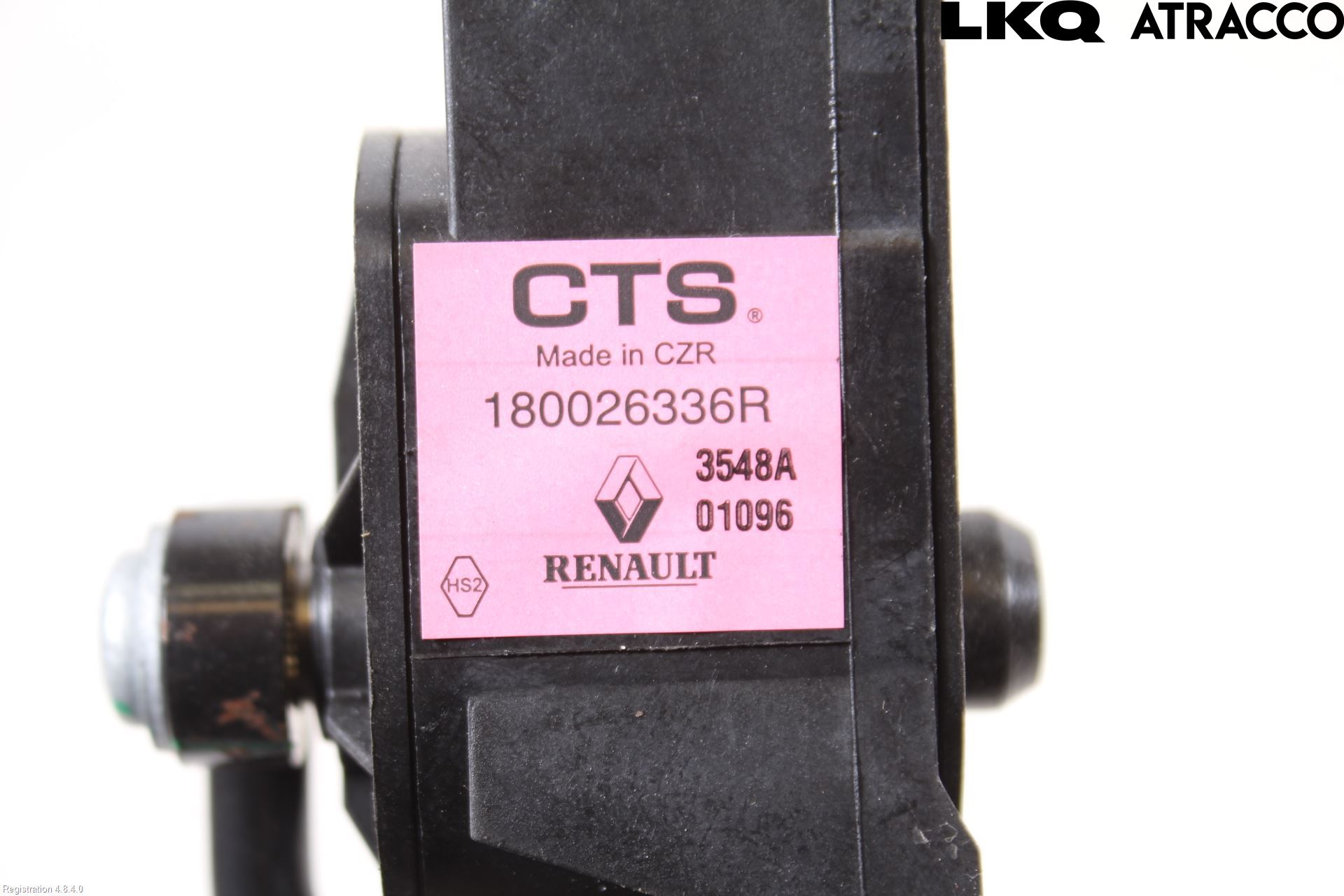 Renault ZOE/E-TECH 13- Gaspedal