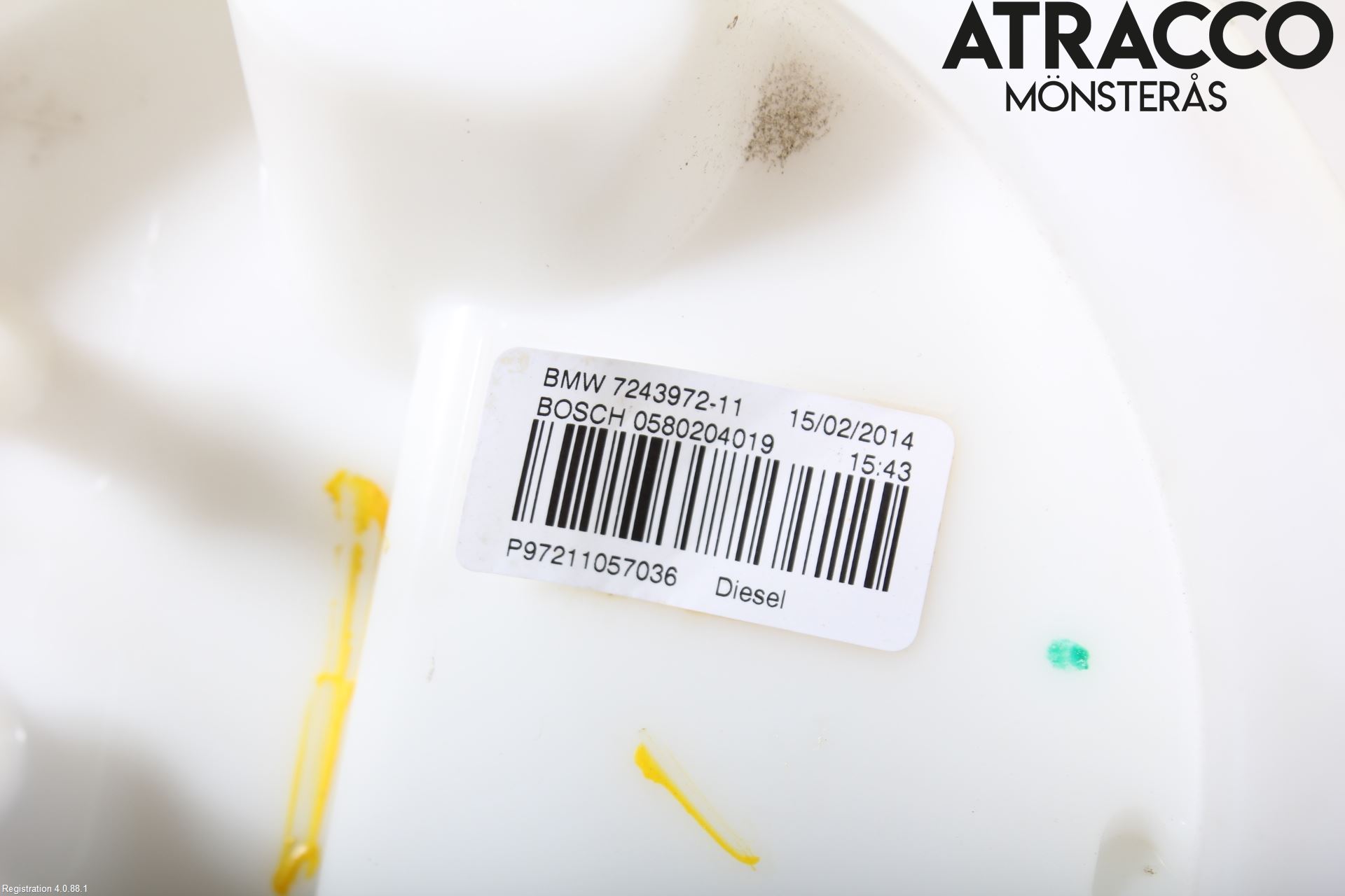 BMW 3 F30/F31/F80 12-19 Bränslepump El