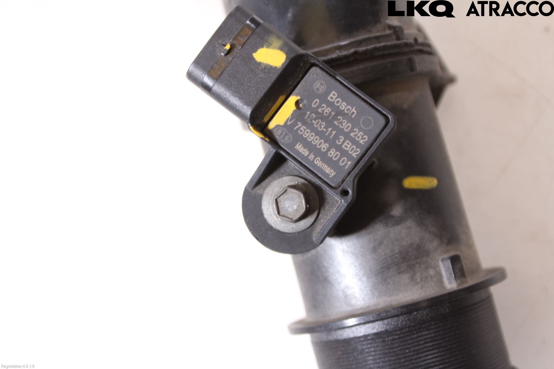 Peugeot 308 14-21 Laddluft-Intercoolerrör